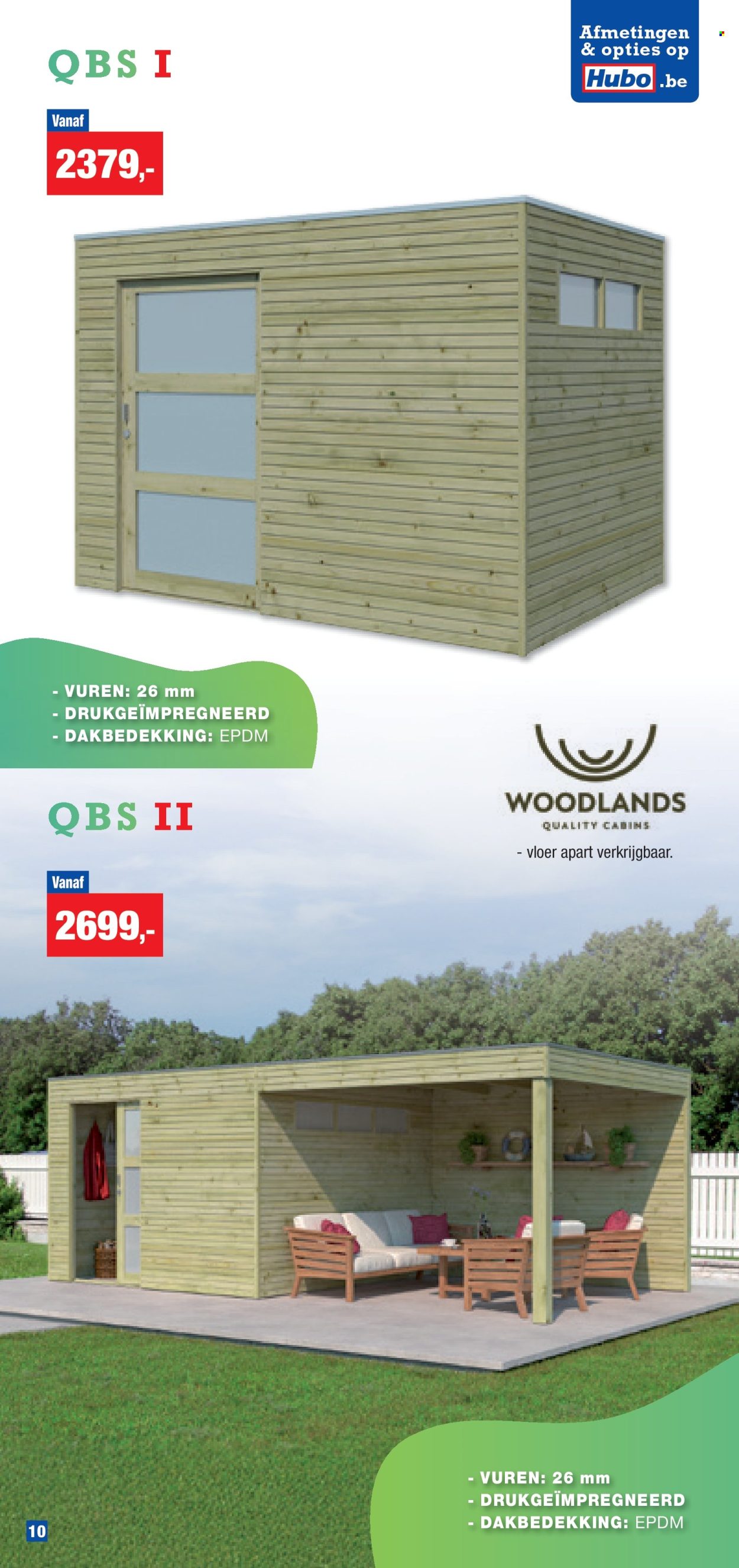 Hubo-aanbieding. Pagina 1