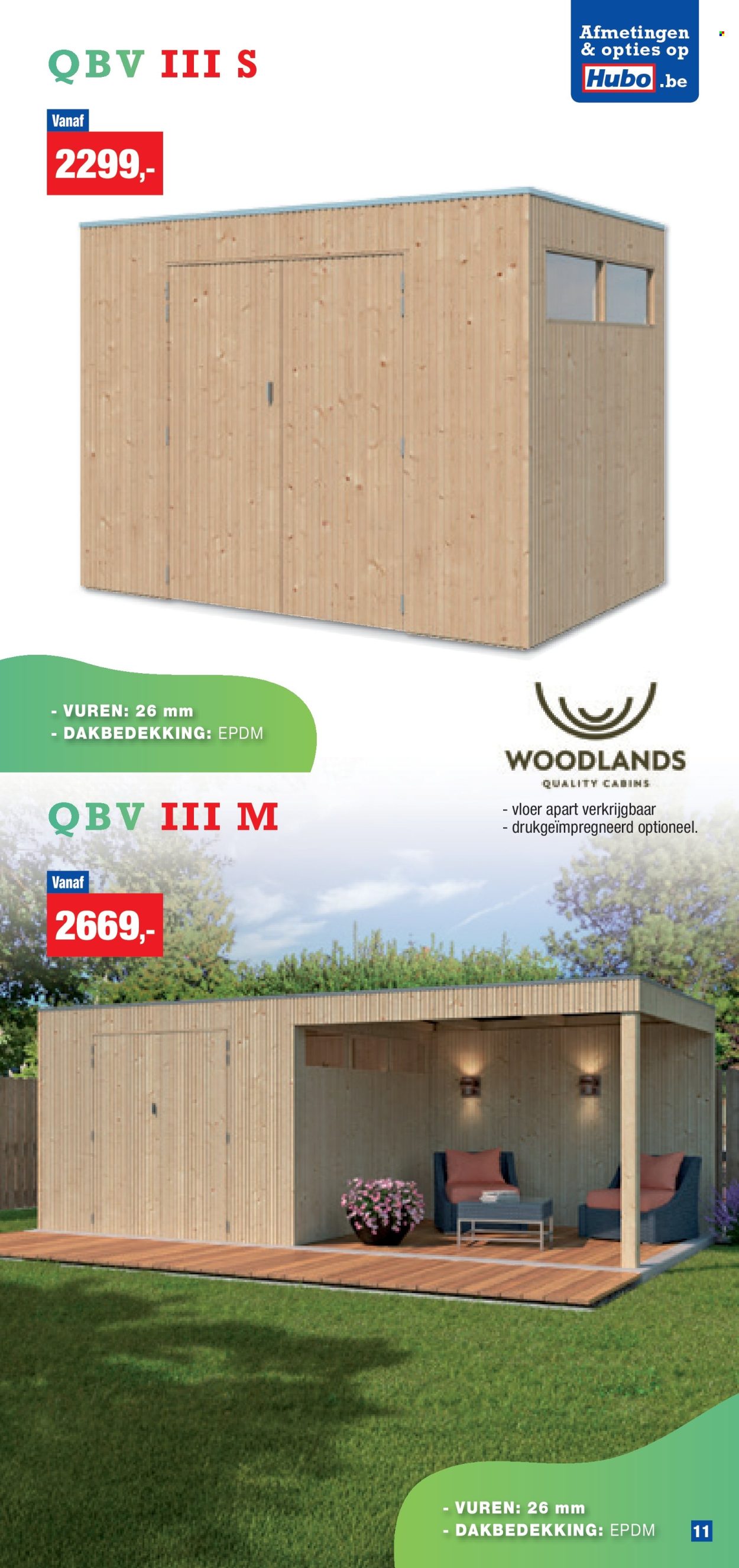 Hubo-aanbieding. Pagina 1