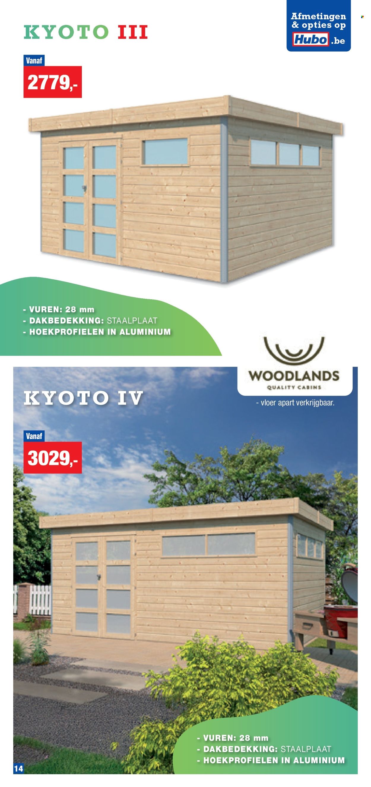 Hubo-aanbieding. Pagina 1