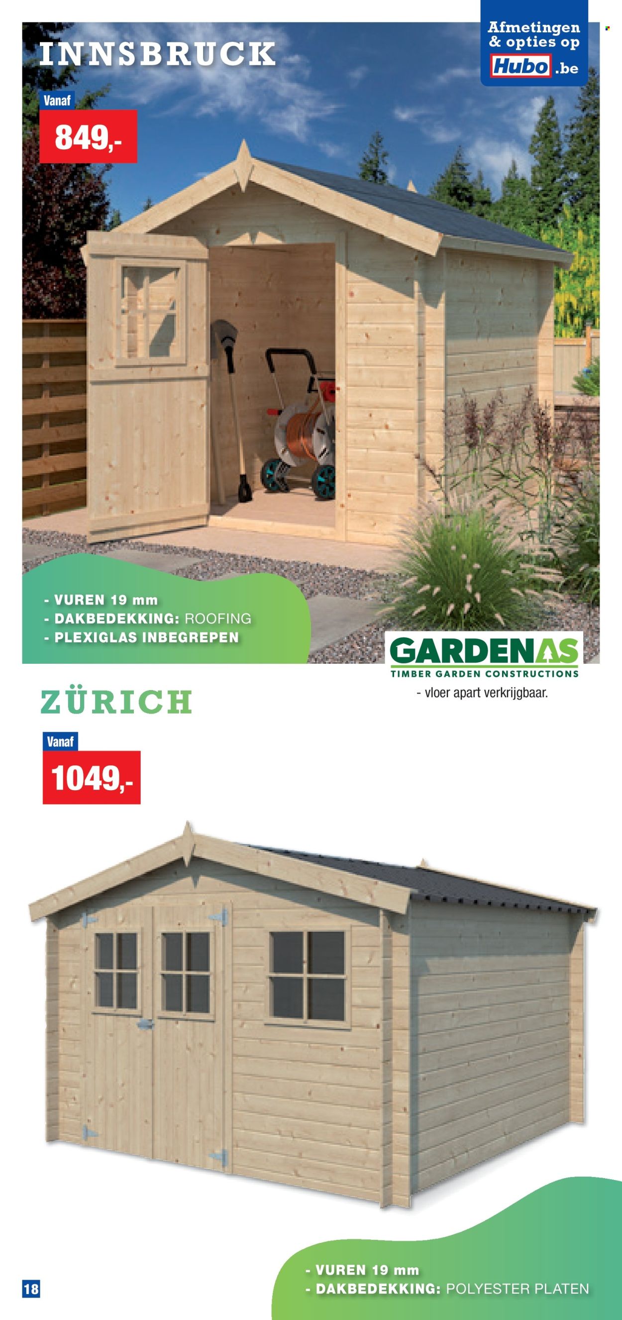 Hubo-aanbieding. Pagina 1