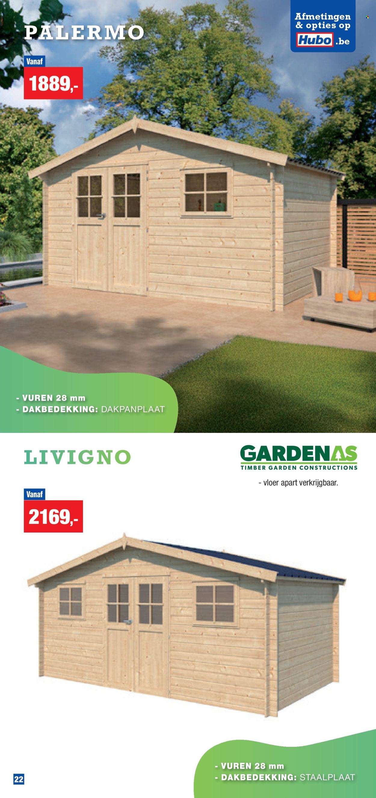 Hubo-aanbieding. Pagina 1