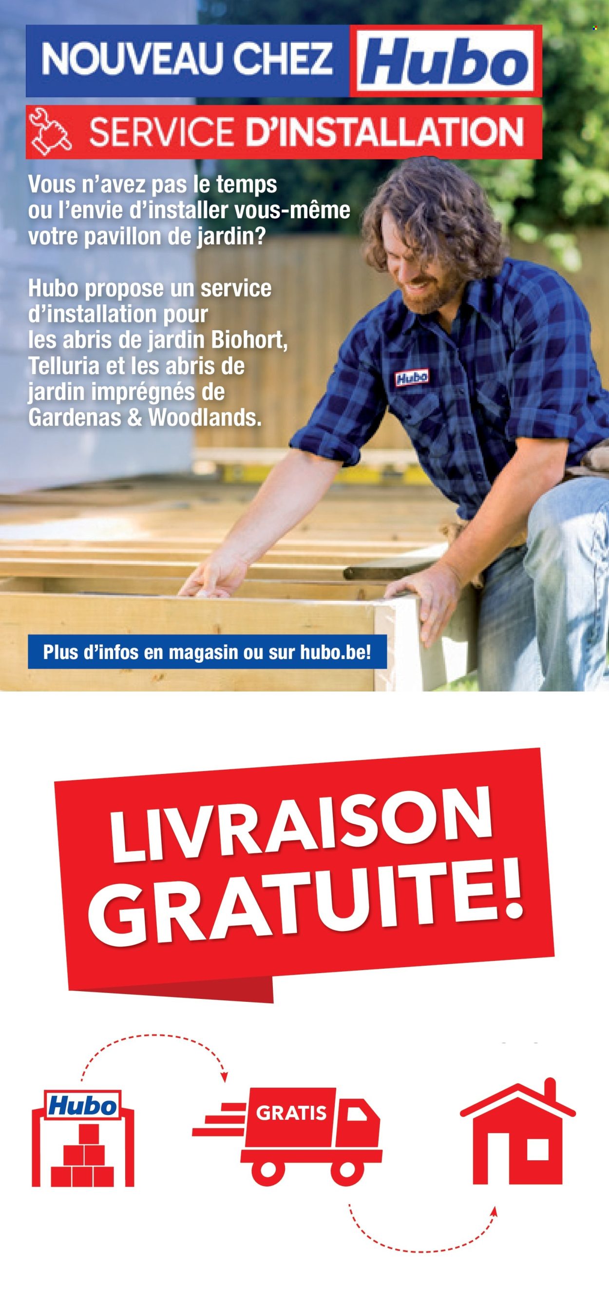 Hubo-aanbieding. Pagina 1