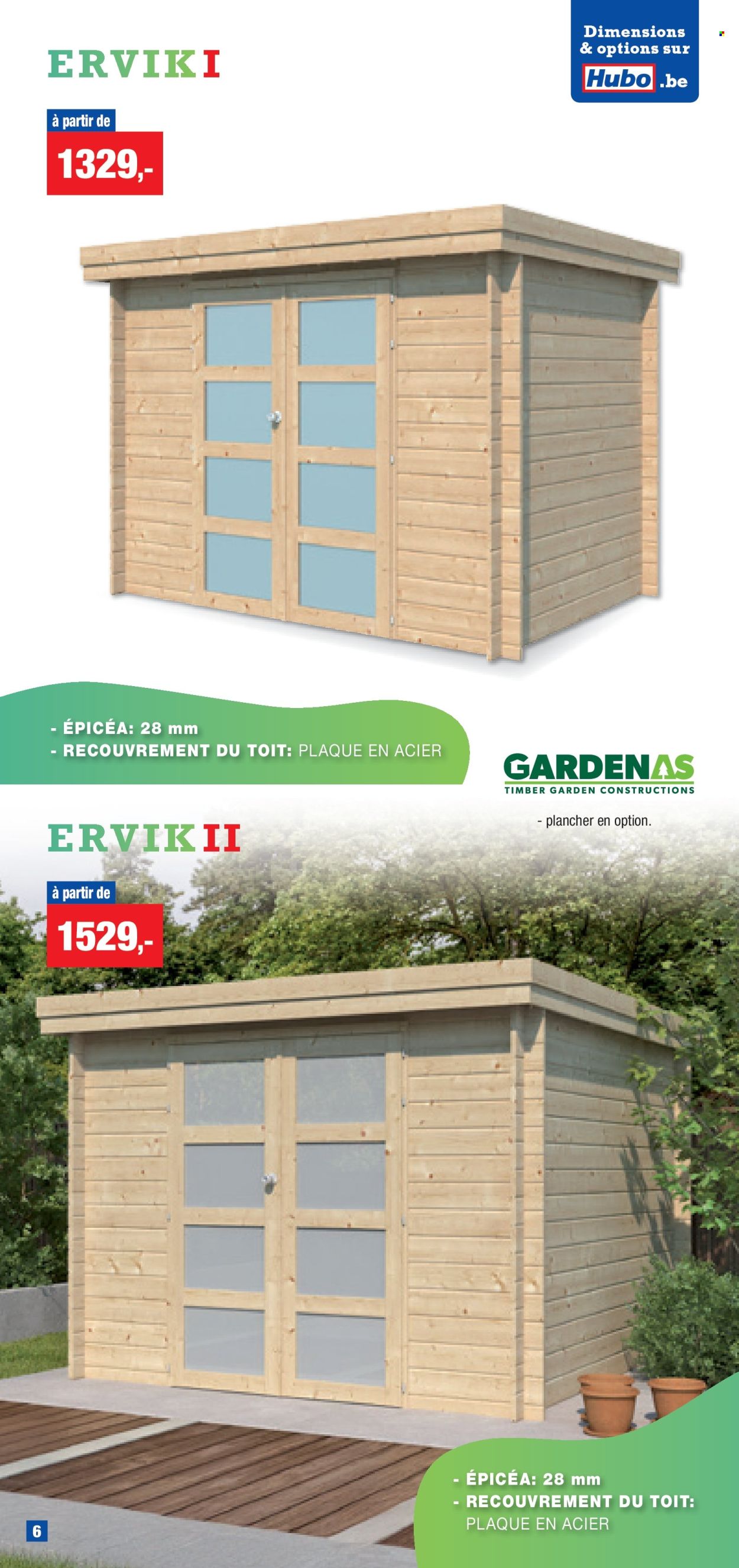 Hubo-aanbieding. Pagina 1