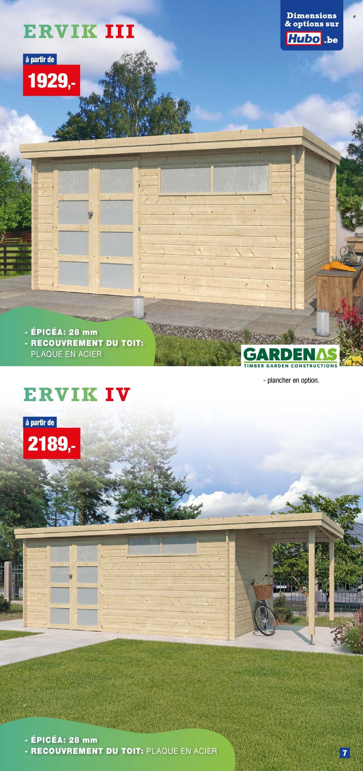 Hubo-aanbieding. Pagina 1