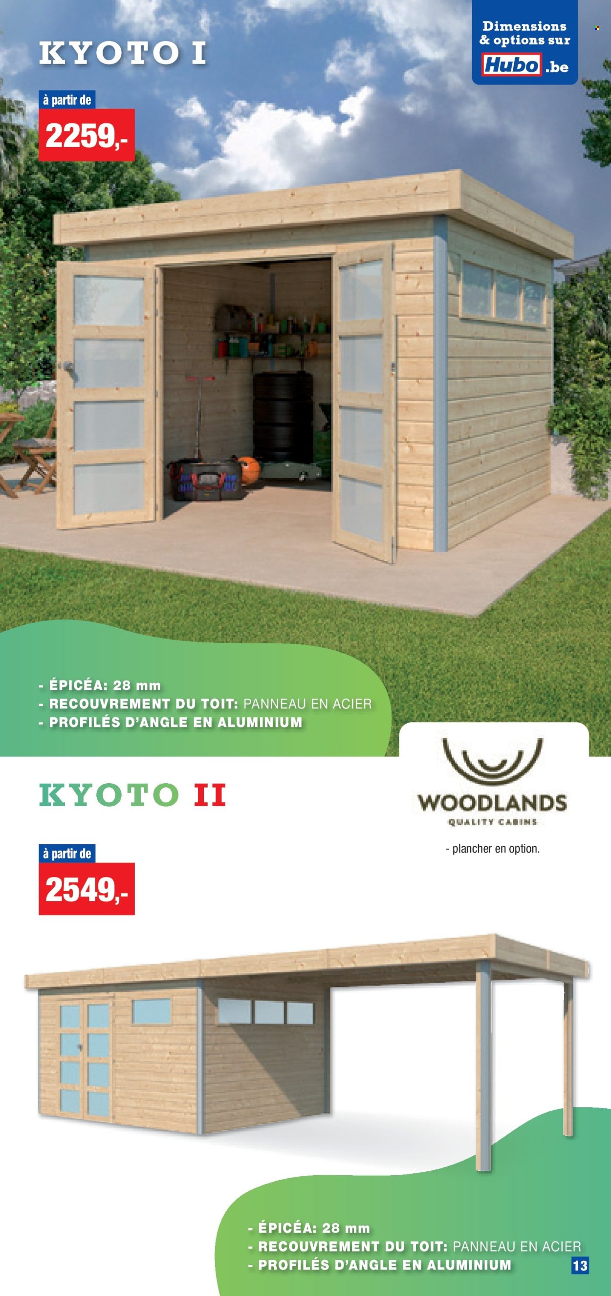 Hubo-aanbieding. Pagina 1