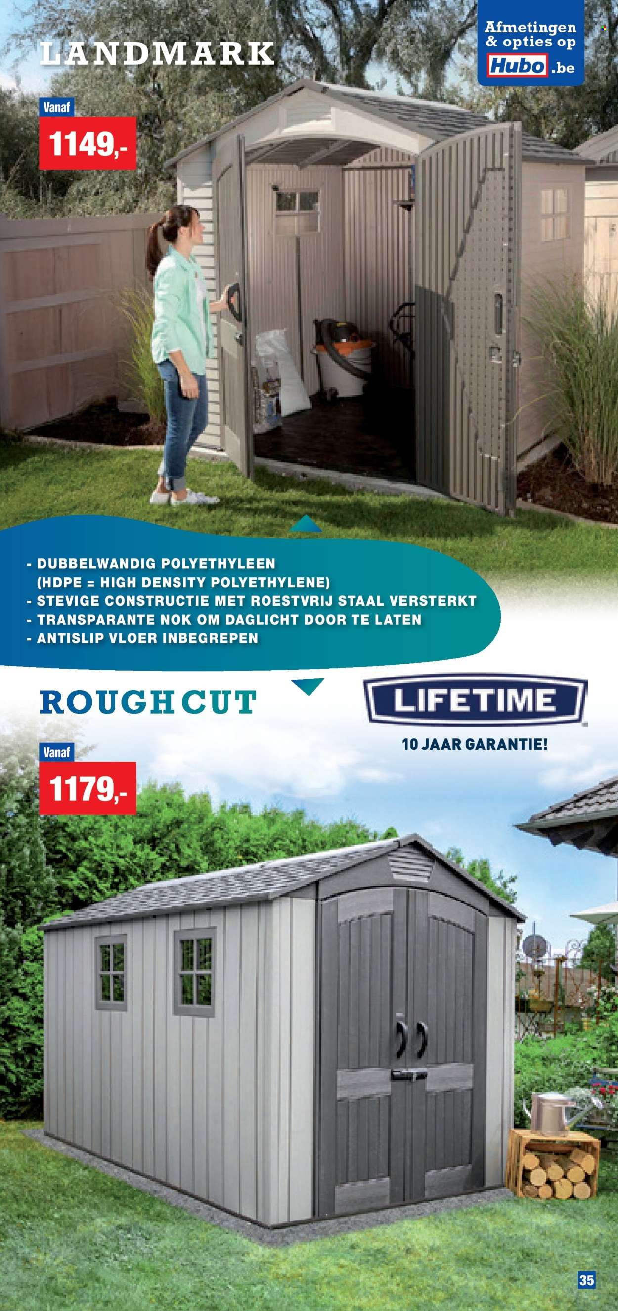 Hubo-aanbieding. Pagina 1