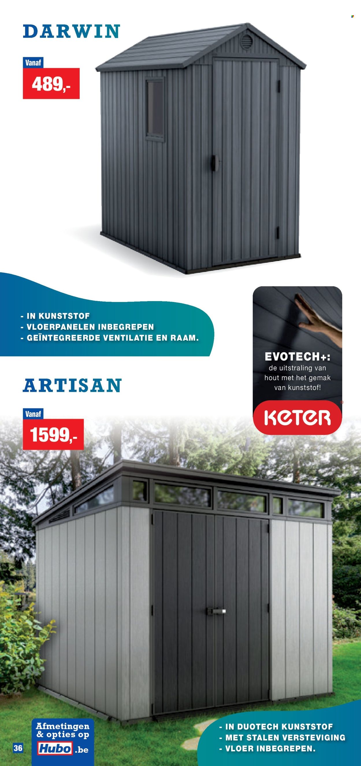 Hubo-aanbieding. Pagina 1