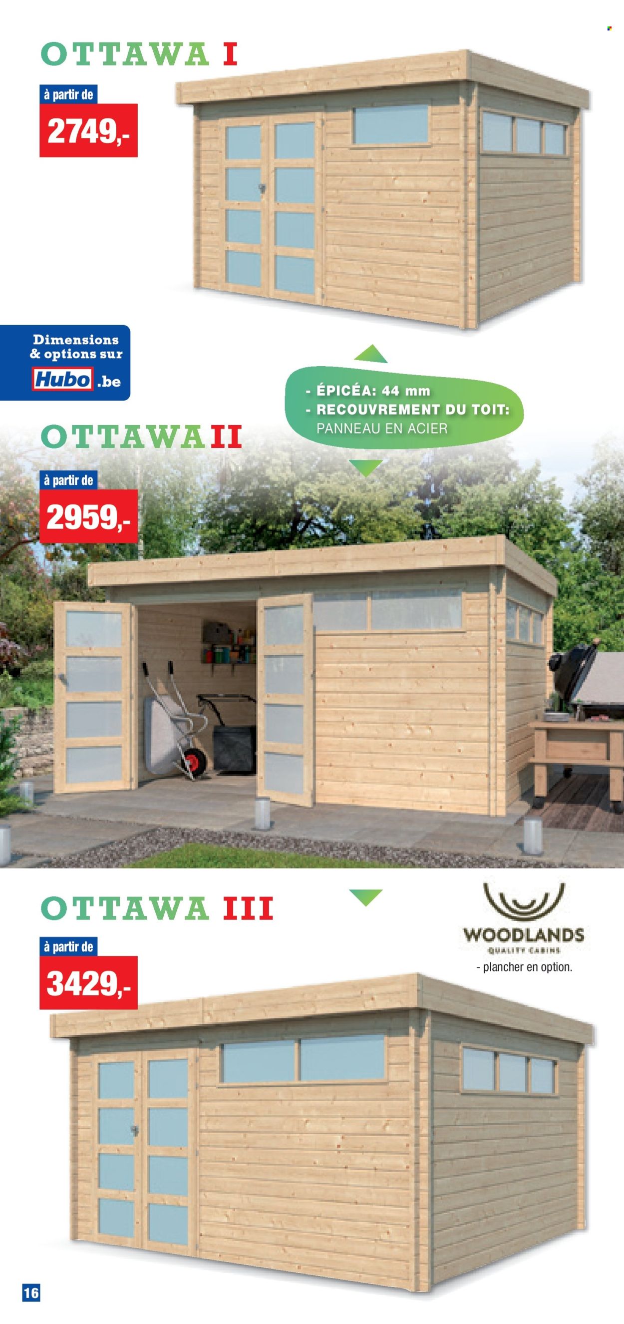 Hubo-aanbieding. Pagina 1