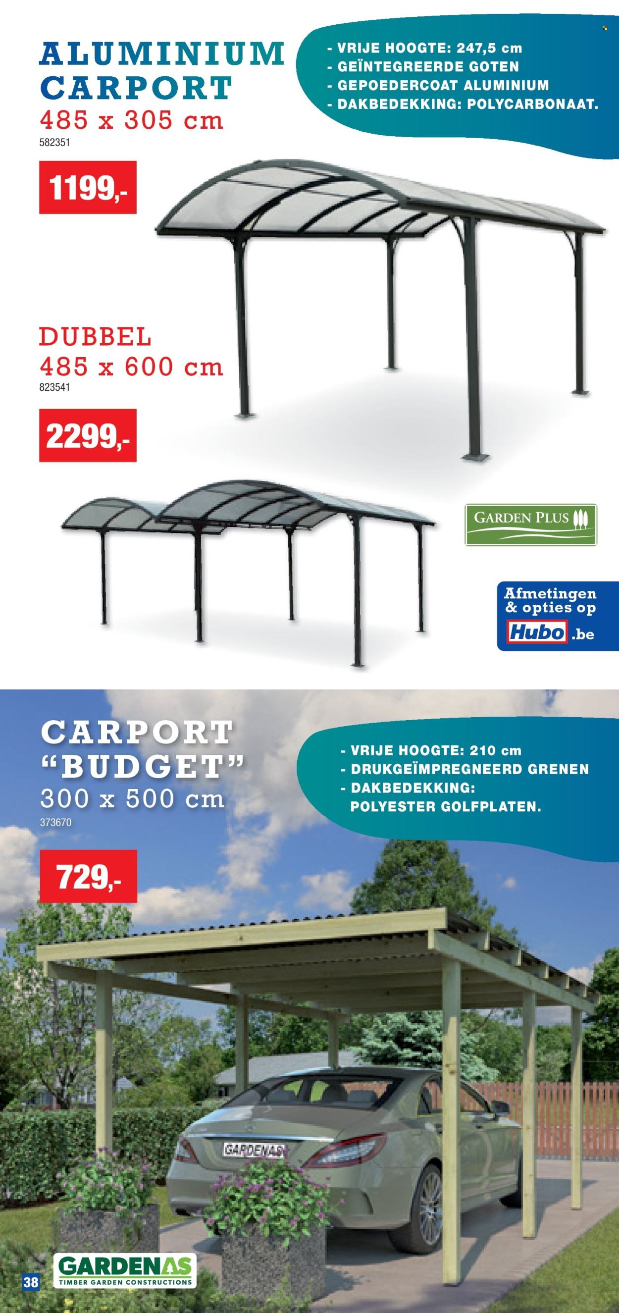 Hubo-aanbieding. Pagina 1