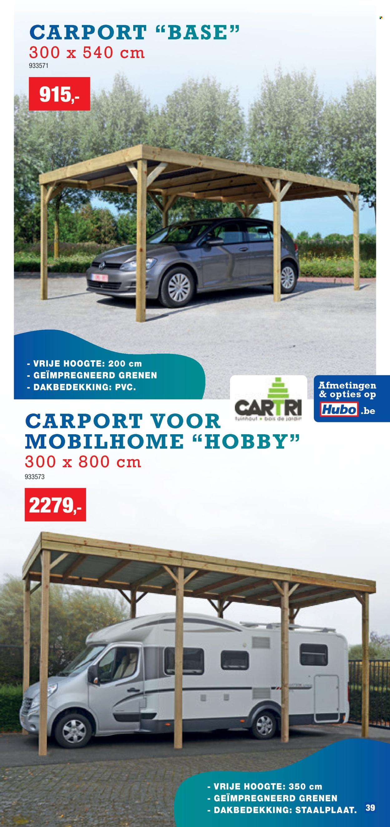 Hubo-aanbieding. Pagina 1
