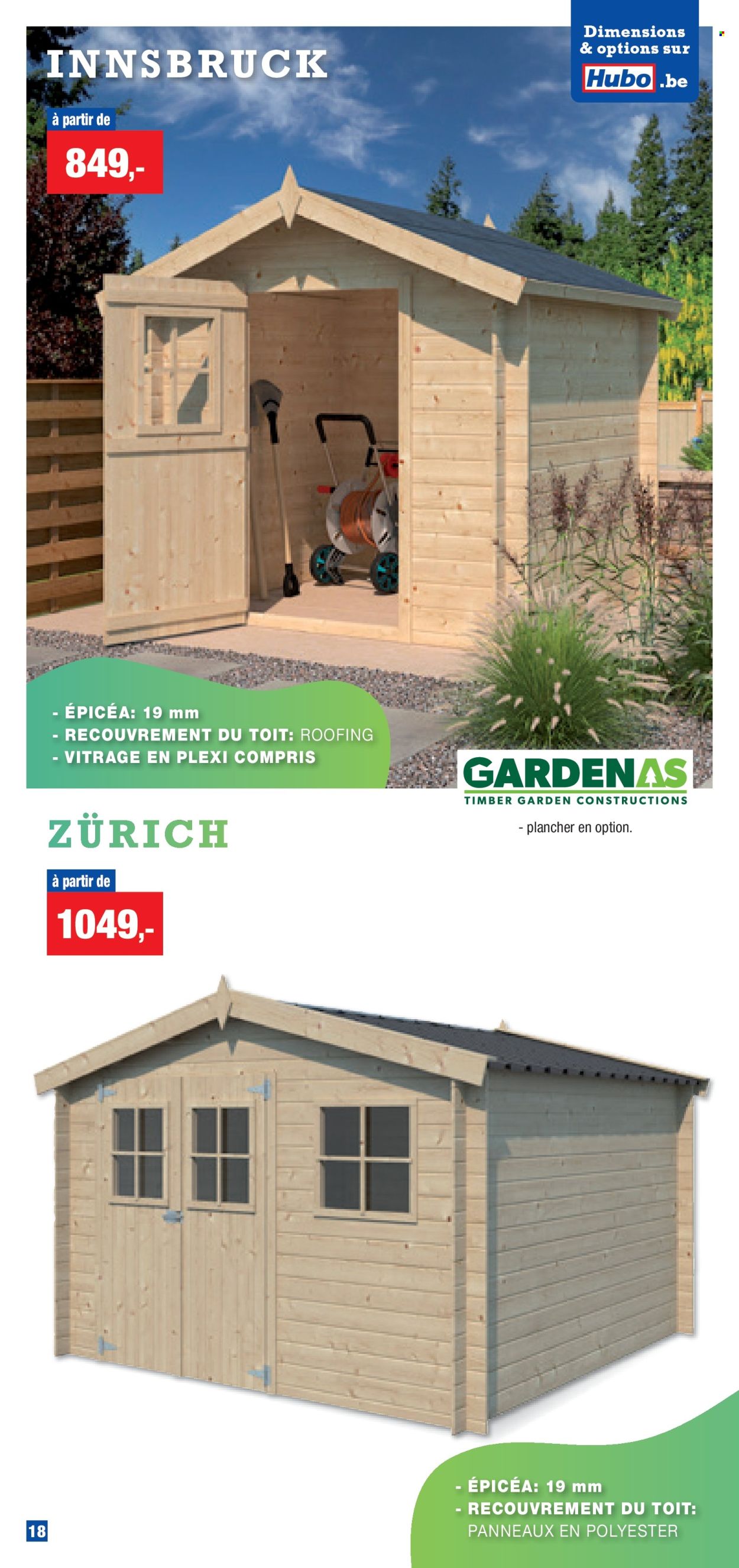Hubo-aanbieding. Pagina 1