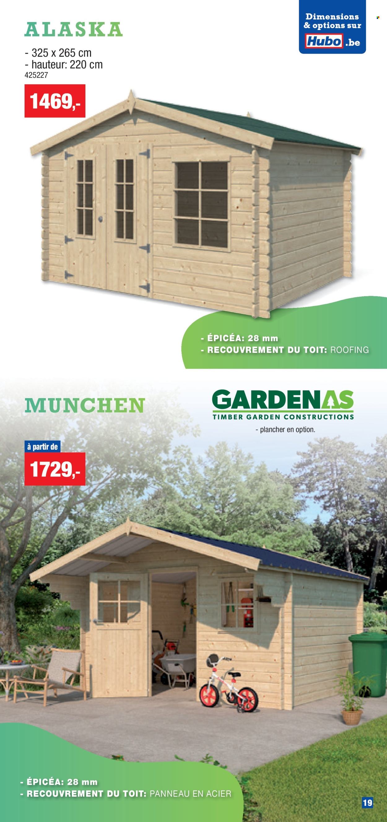 Hubo-aanbieding. Pagina 1