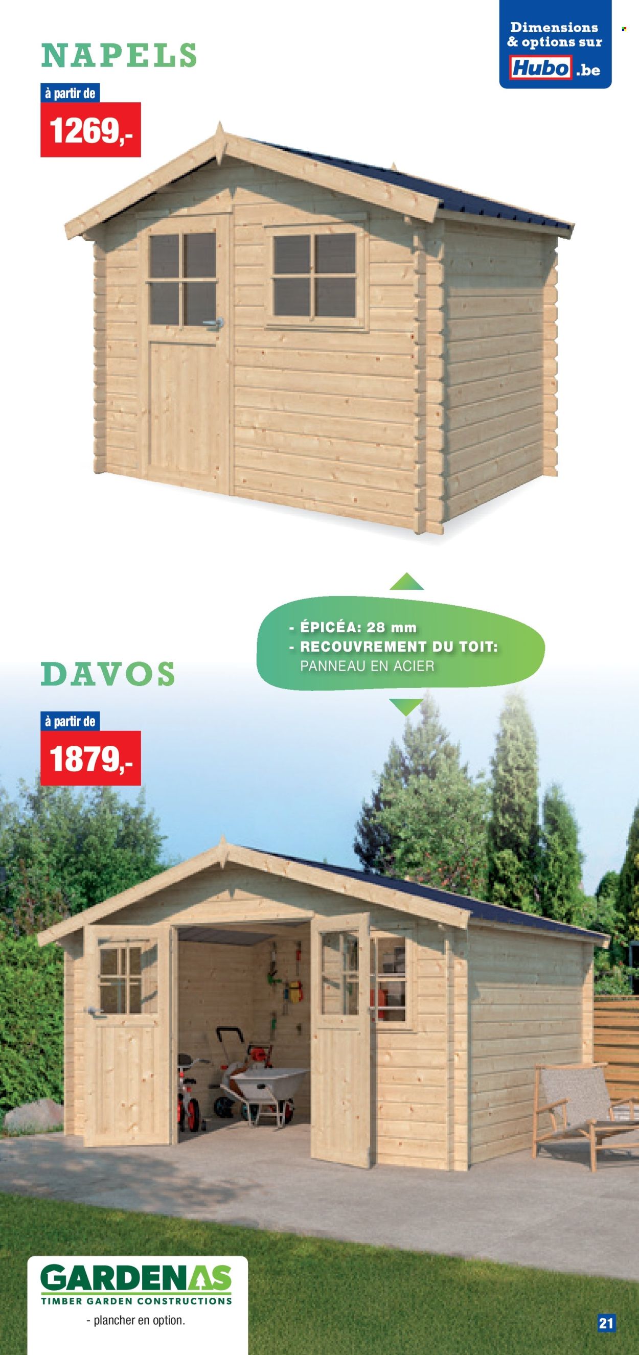 Hubo-aanbieding. Pagina 1
