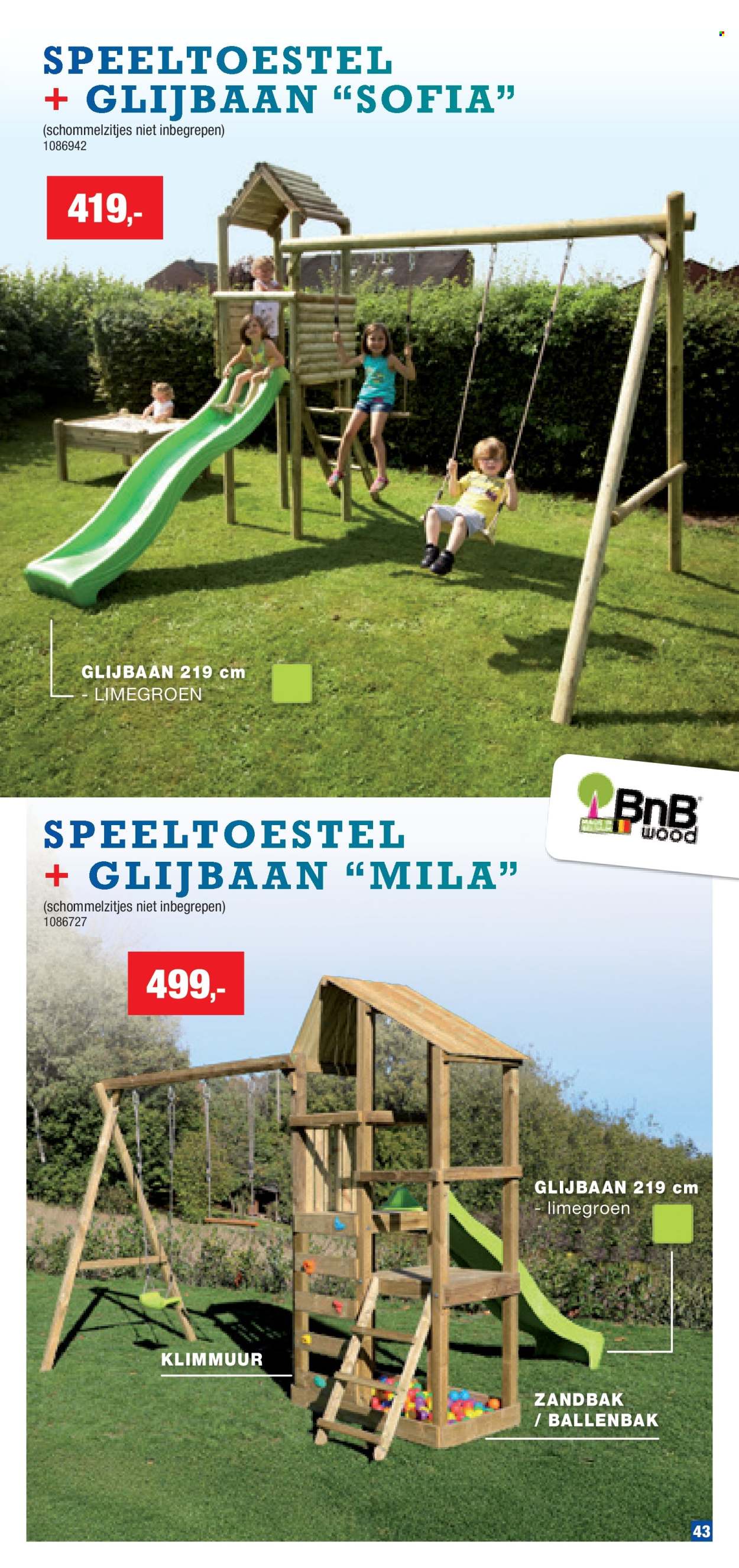 Hubo-aanbieding. Pagina 1