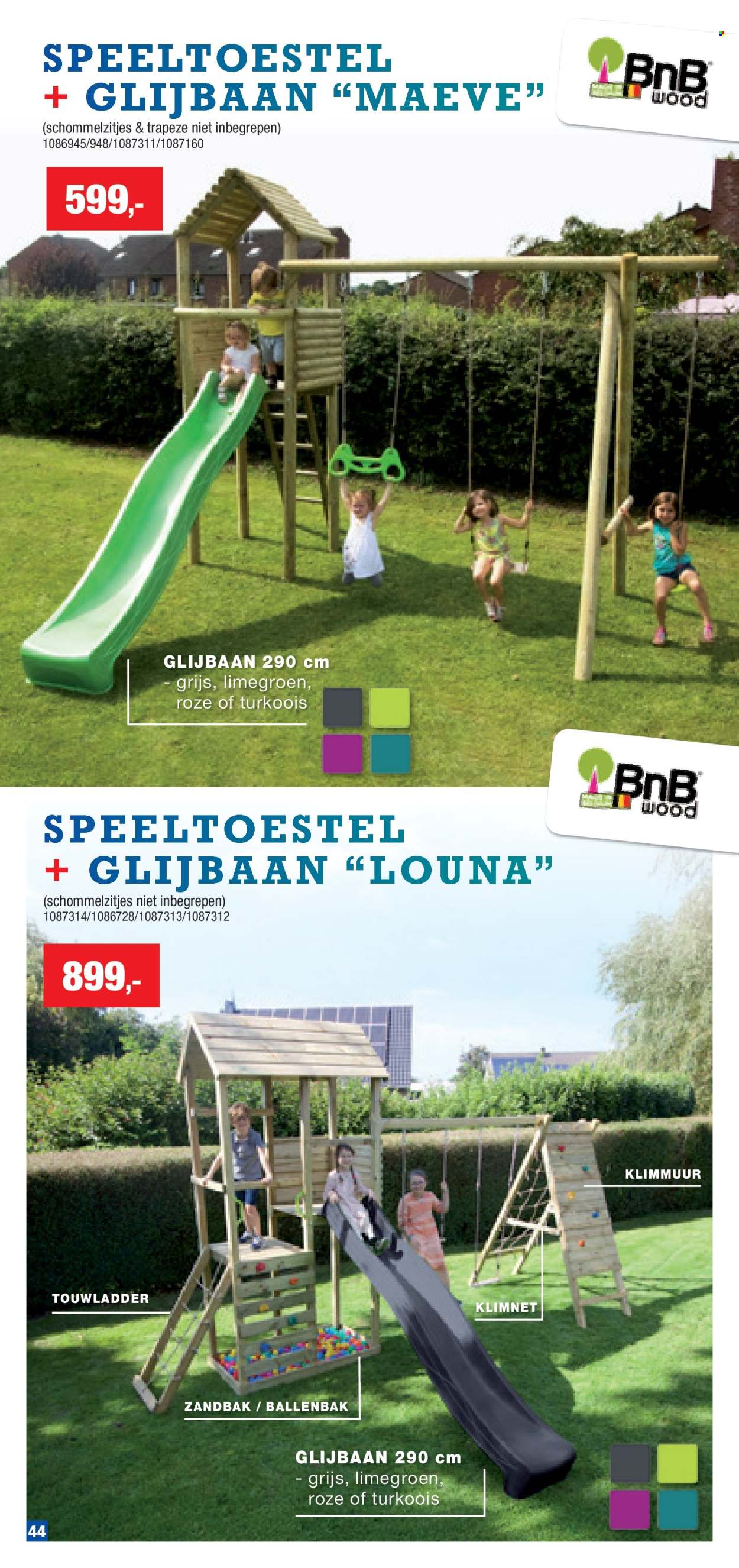 Hubo-aanbieding. Pagina 1