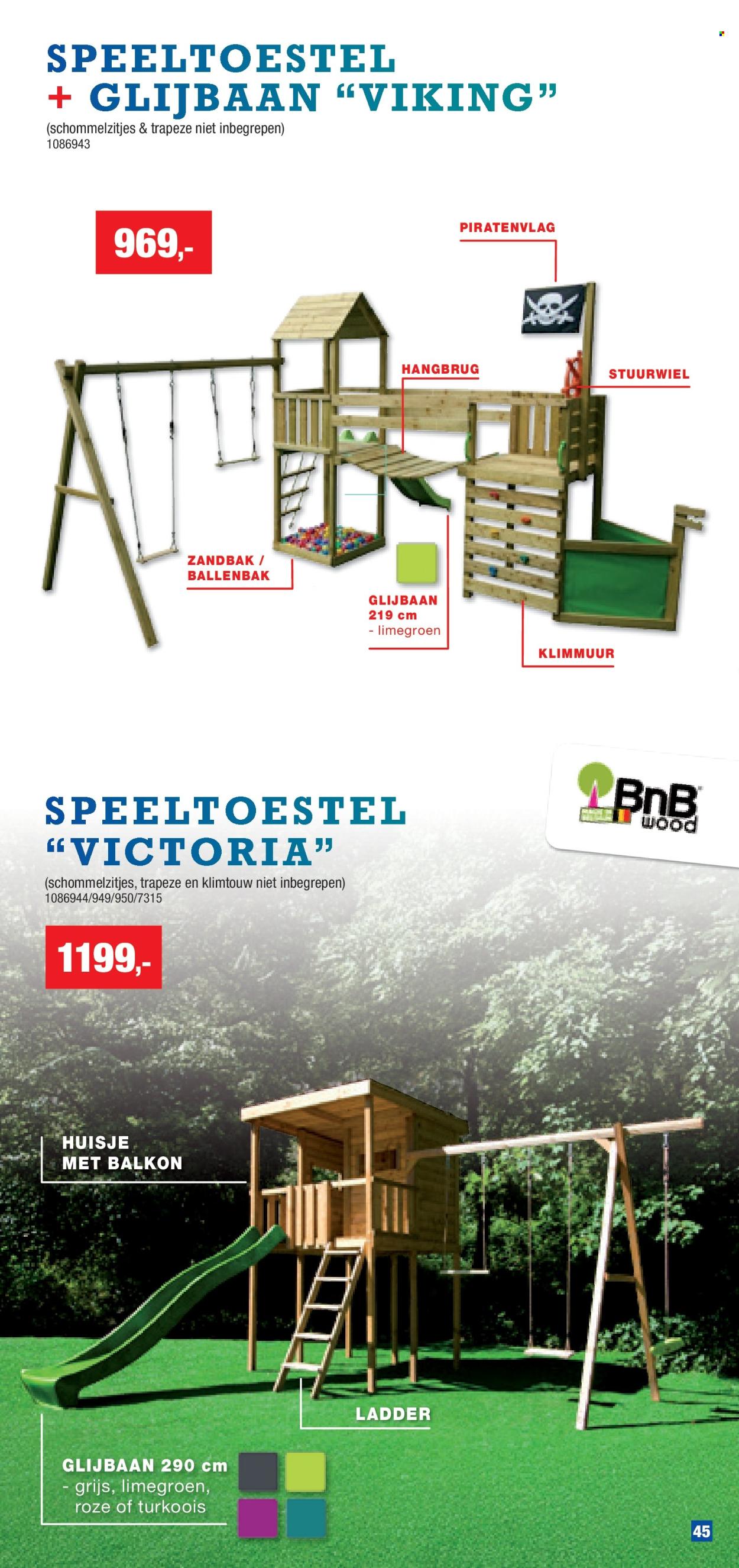 Hubo-aanbieding. Pagina 1
