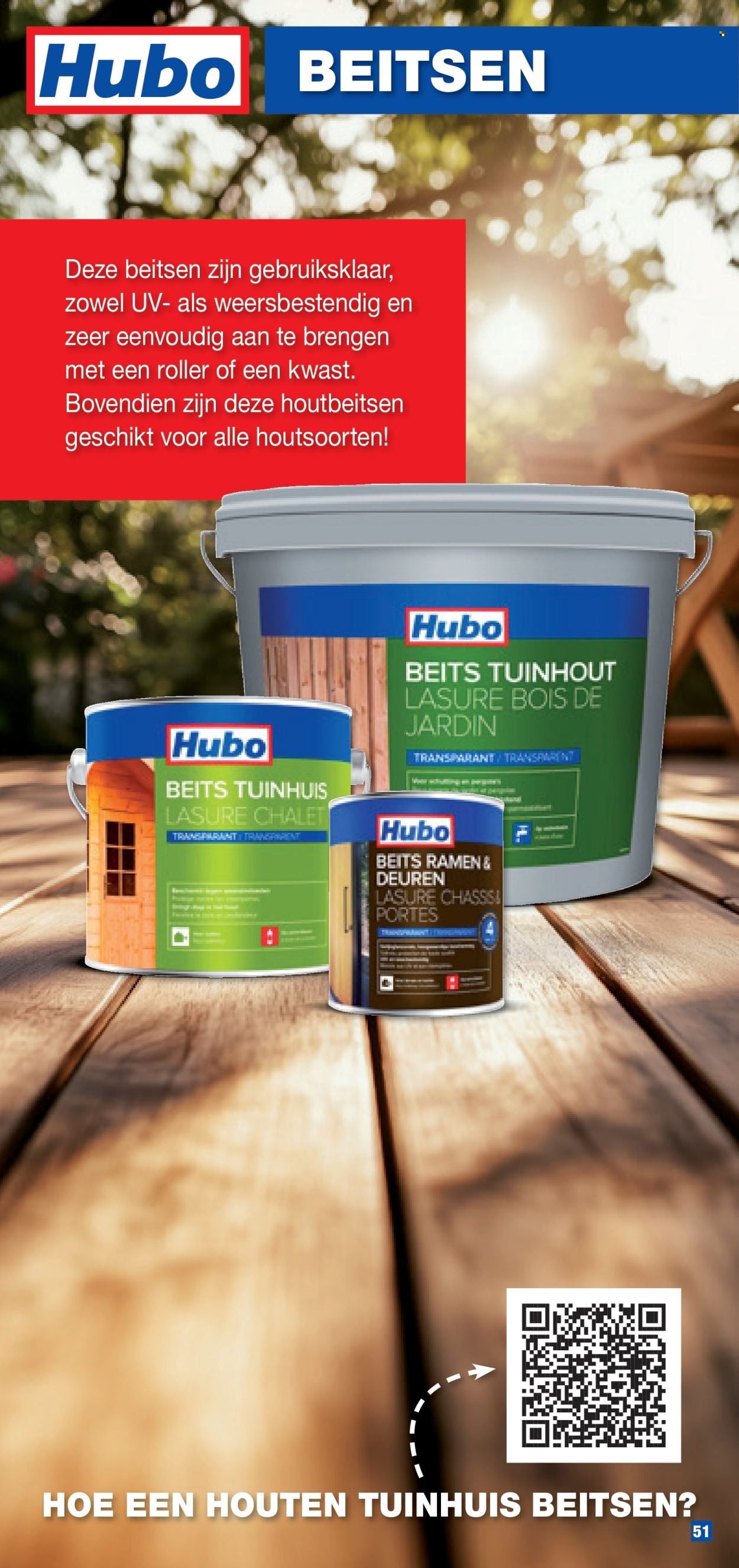 Hubo-aanbieding. Pagina 1