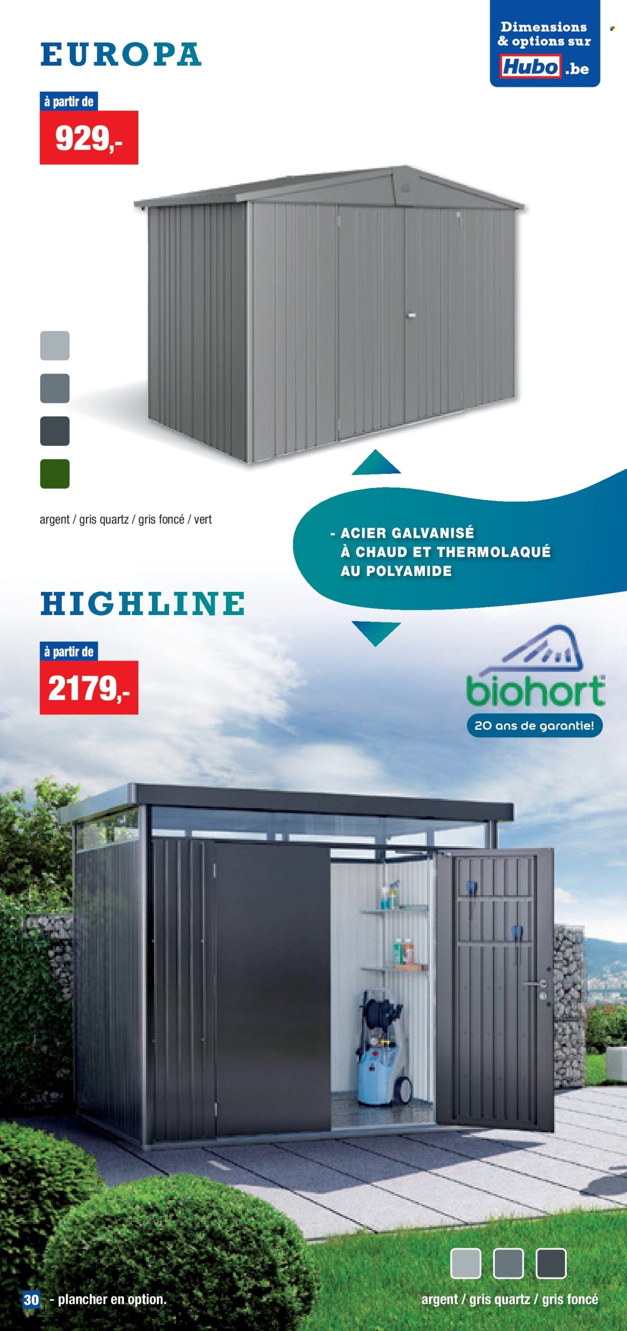Hubo-aanbieding. Pagina 1