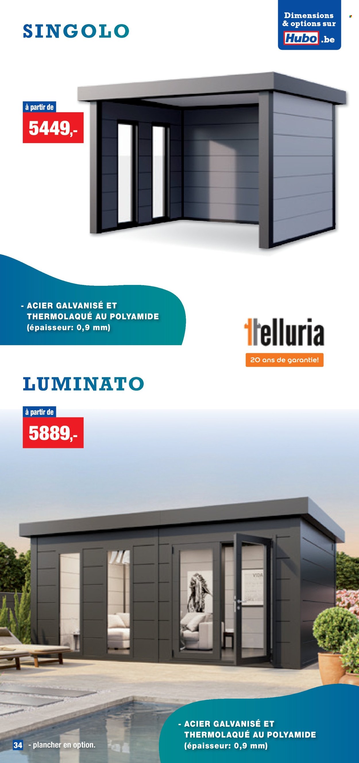 Hubo-aanbieding. Pagina 1