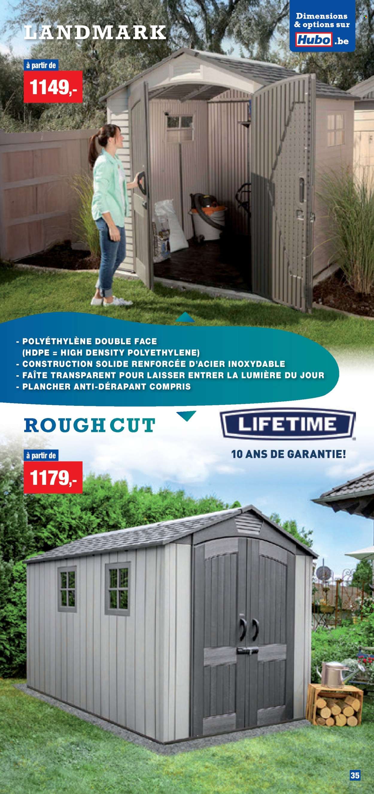 Hubo-aanbieding. Pagina 1