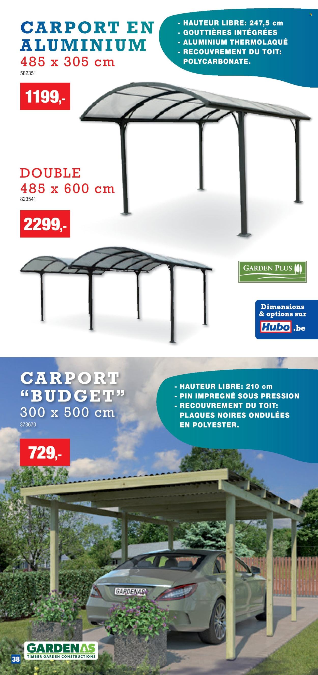 Hubo-aanbieding. Pagina 1