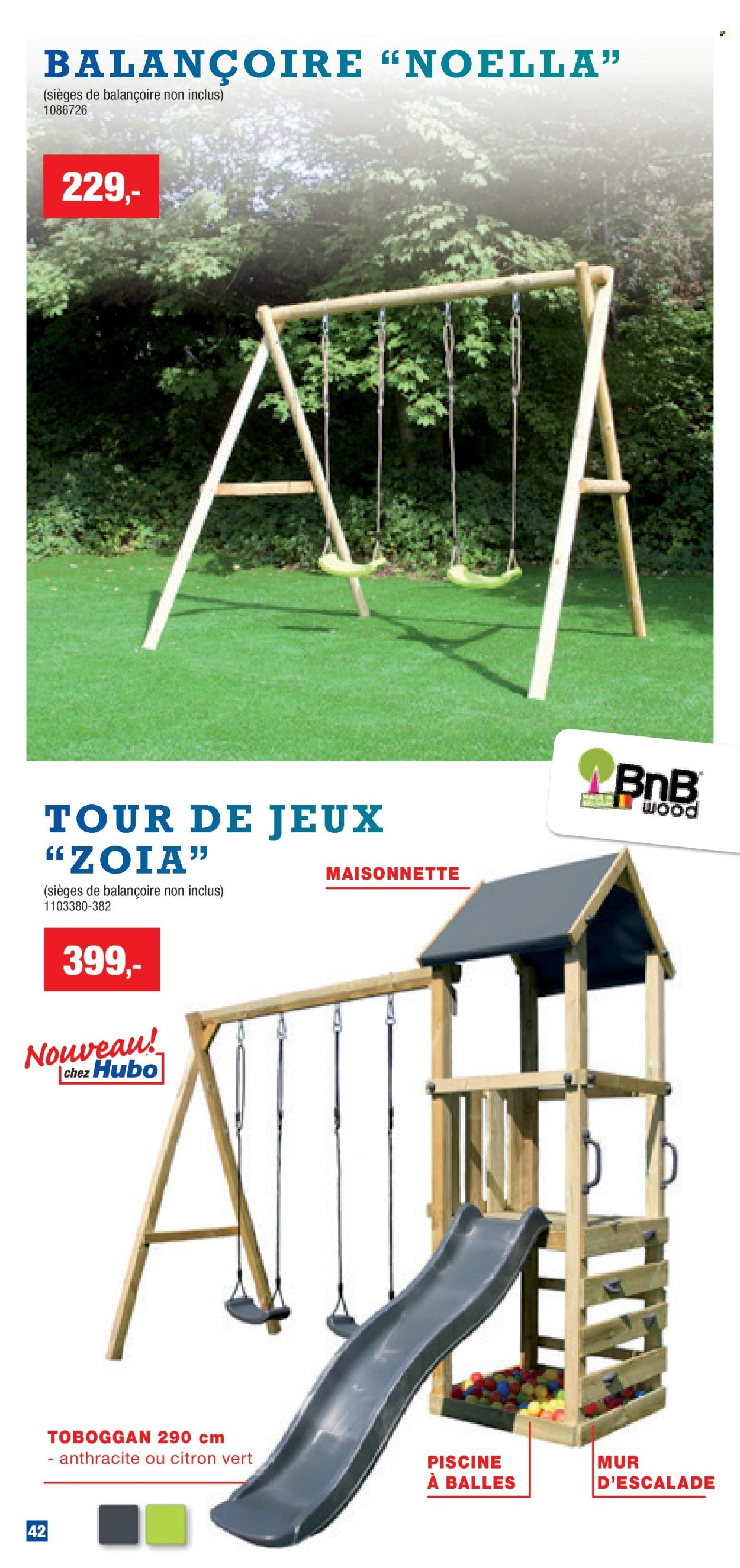 Hubo-aanbieding. Pagina 1