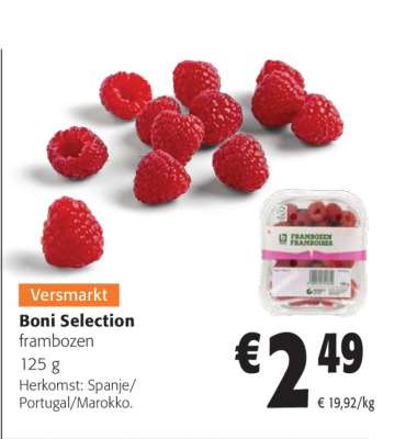 Boni Selection Frambozen