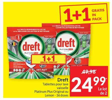 Dreft Platinum Plus