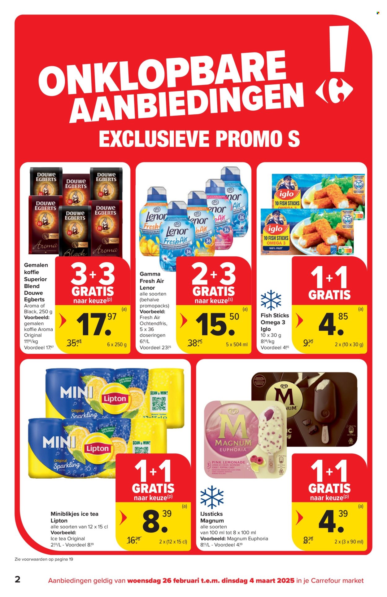 Carrefour market-aanbieding - 26/02/2025 - 04/03/2025. Pagina 1