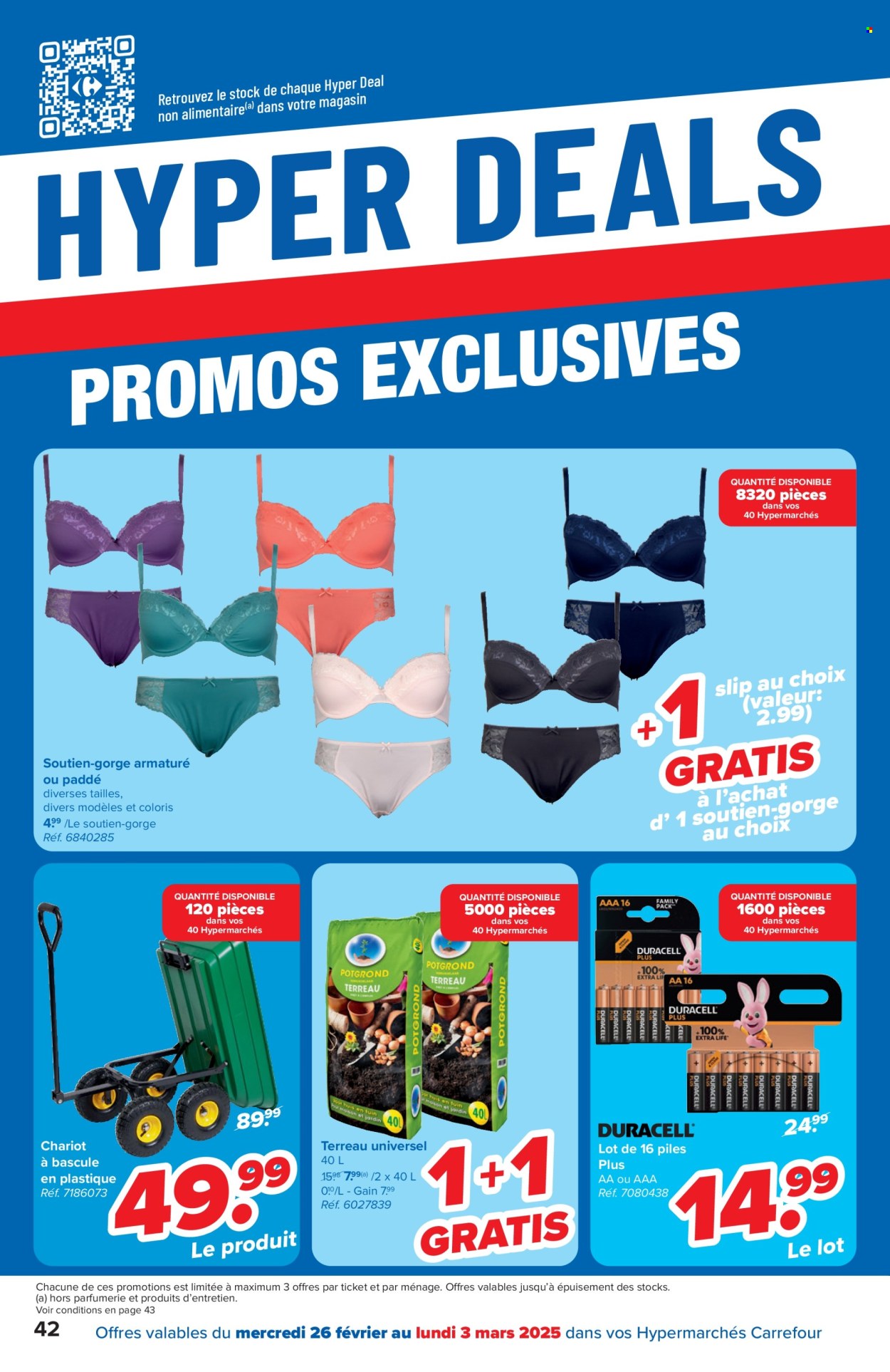 Carrefour hypermarkt-aanbieding - 26/02/2025 - 10/03/2025. Pagina 1