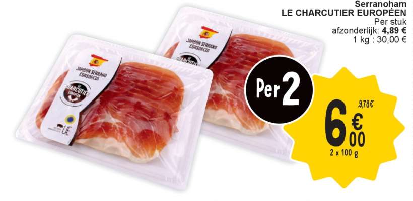 Serranoham LE CHARCUTIER EUROPEEN