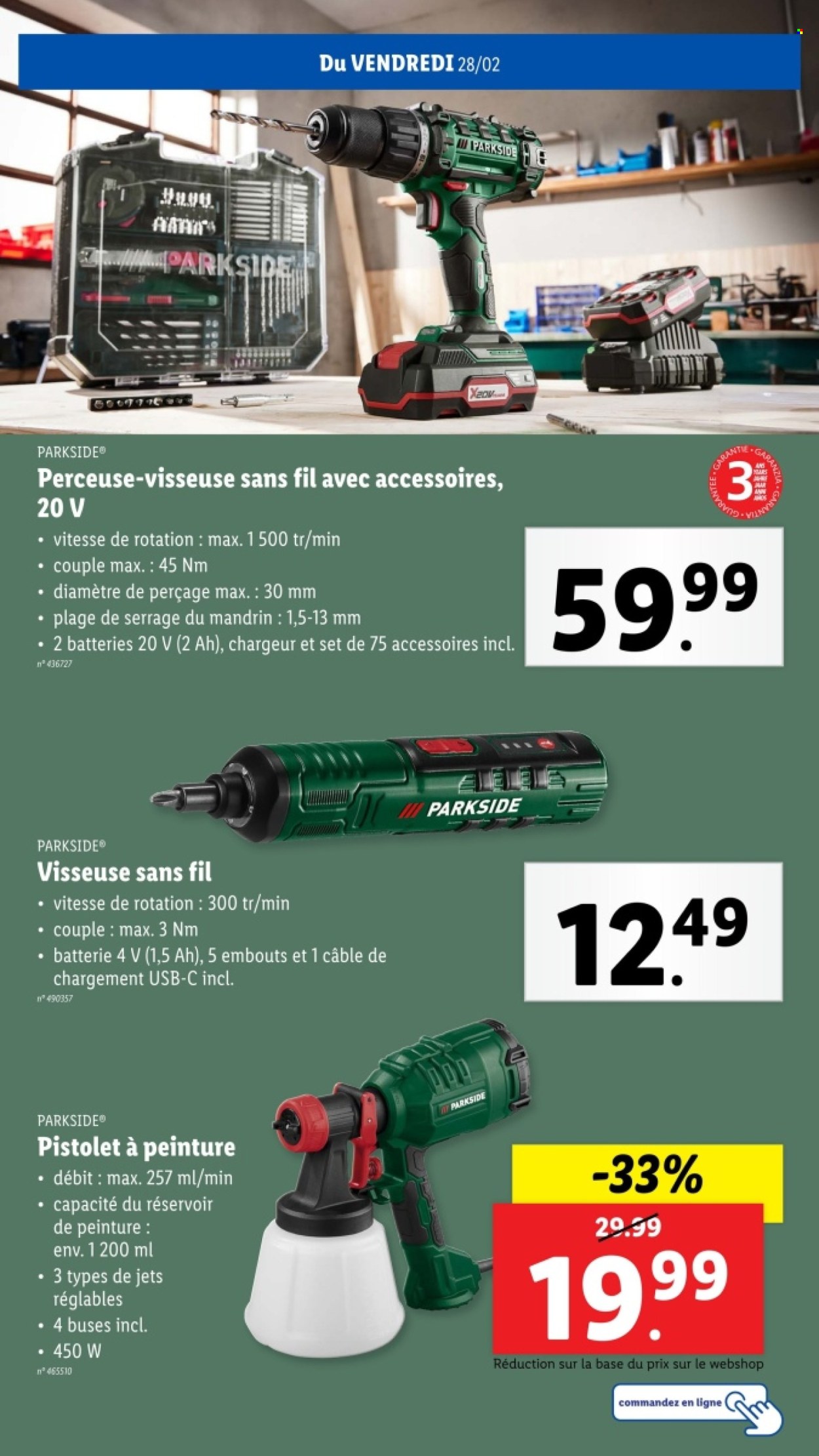 Lidl-aanbieding - 26/02/2025 - 04/03/2025. Pagina 1