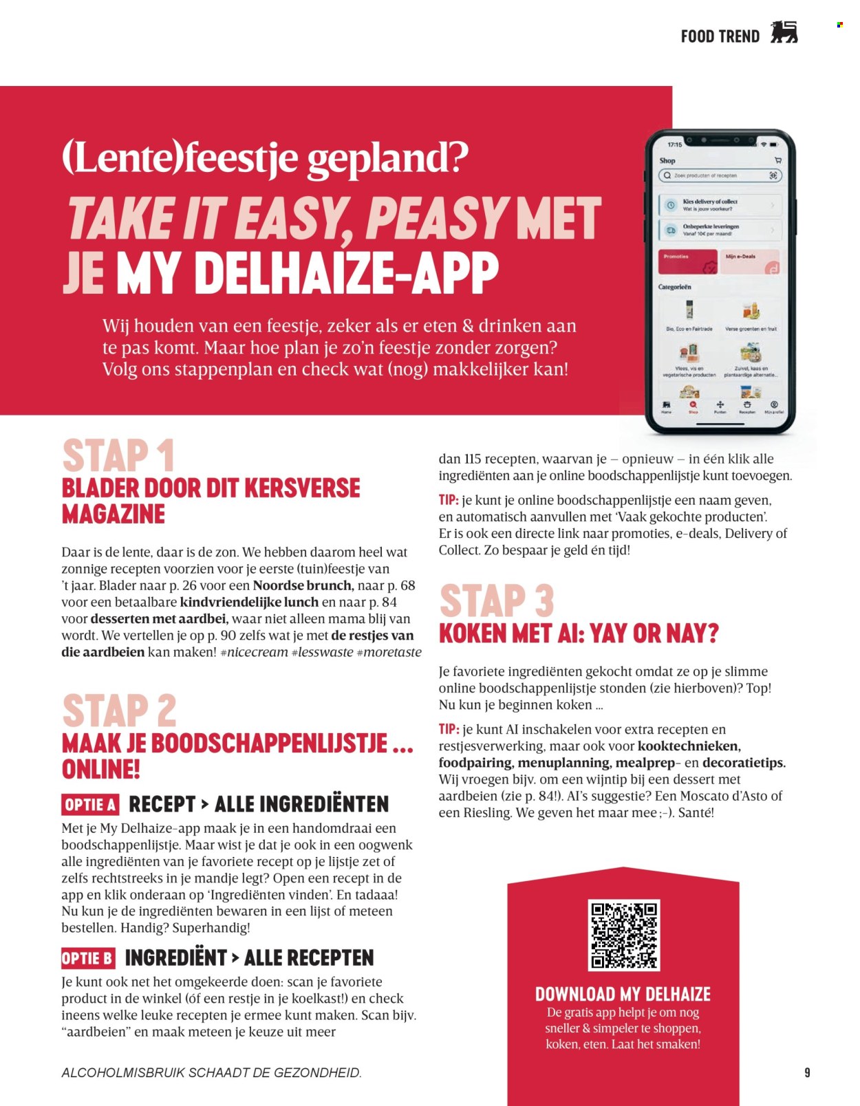 Delhaize-aanbieding. Pagina 1