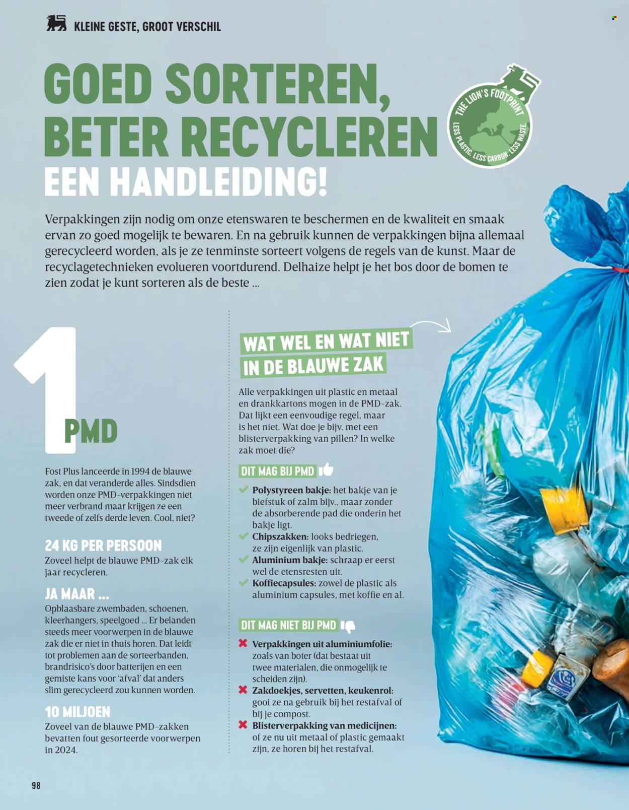 Delhaize-aanbieding. Pagina 1