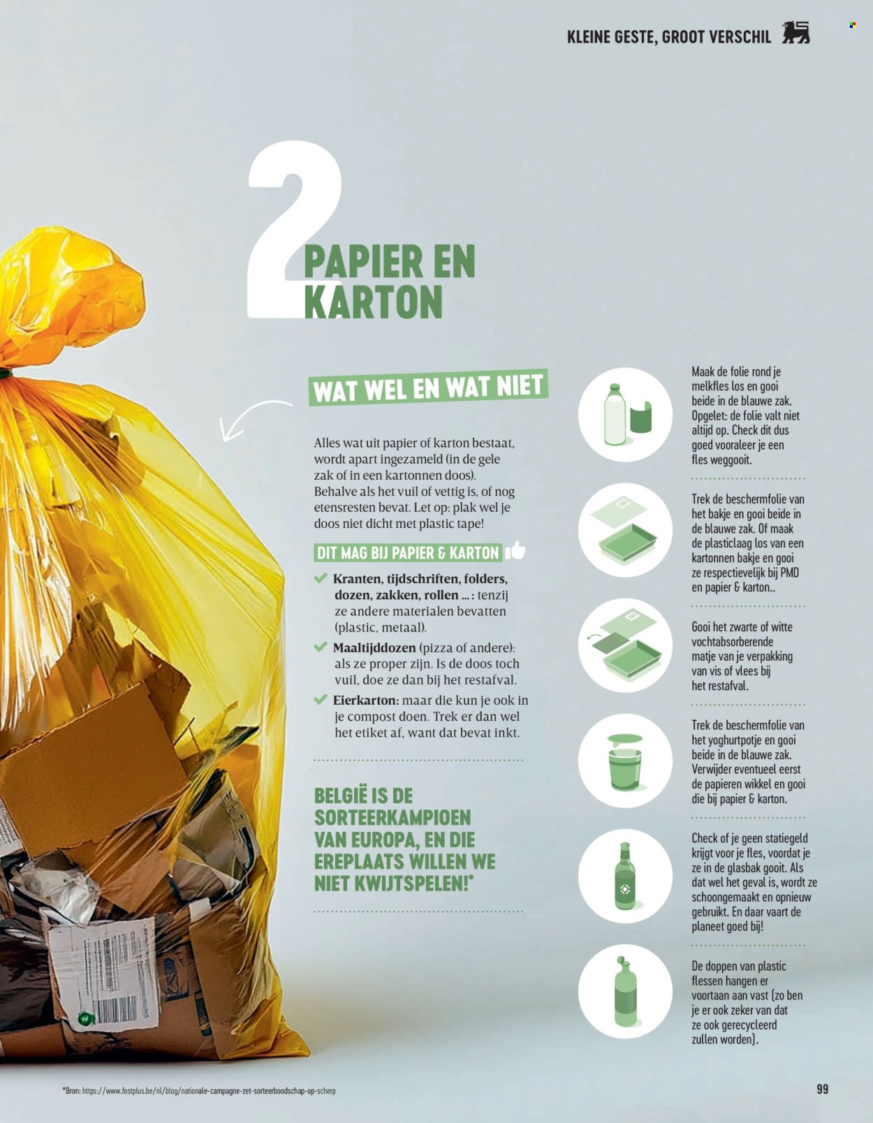 Delhaize-aanbieding. Pagina 1