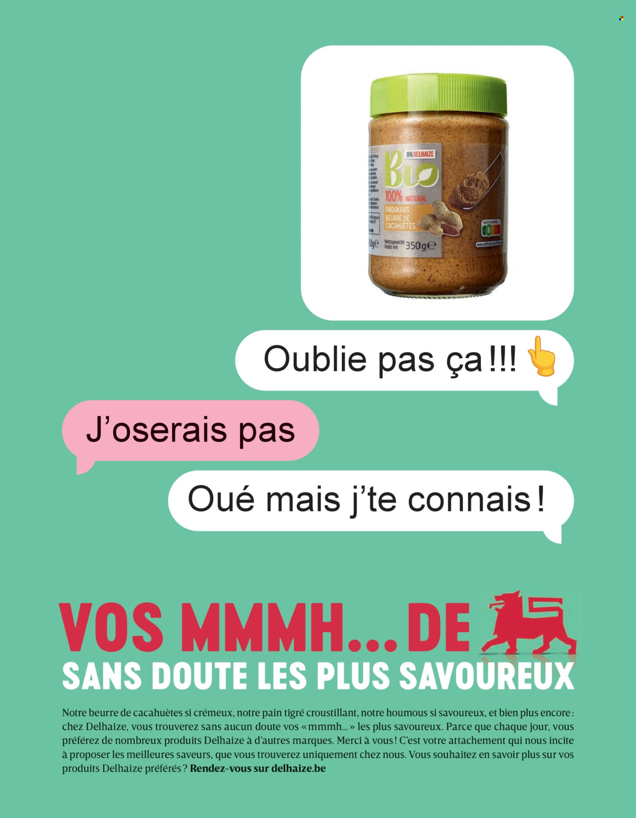 Delhaize-aanbieding. Pagina 1