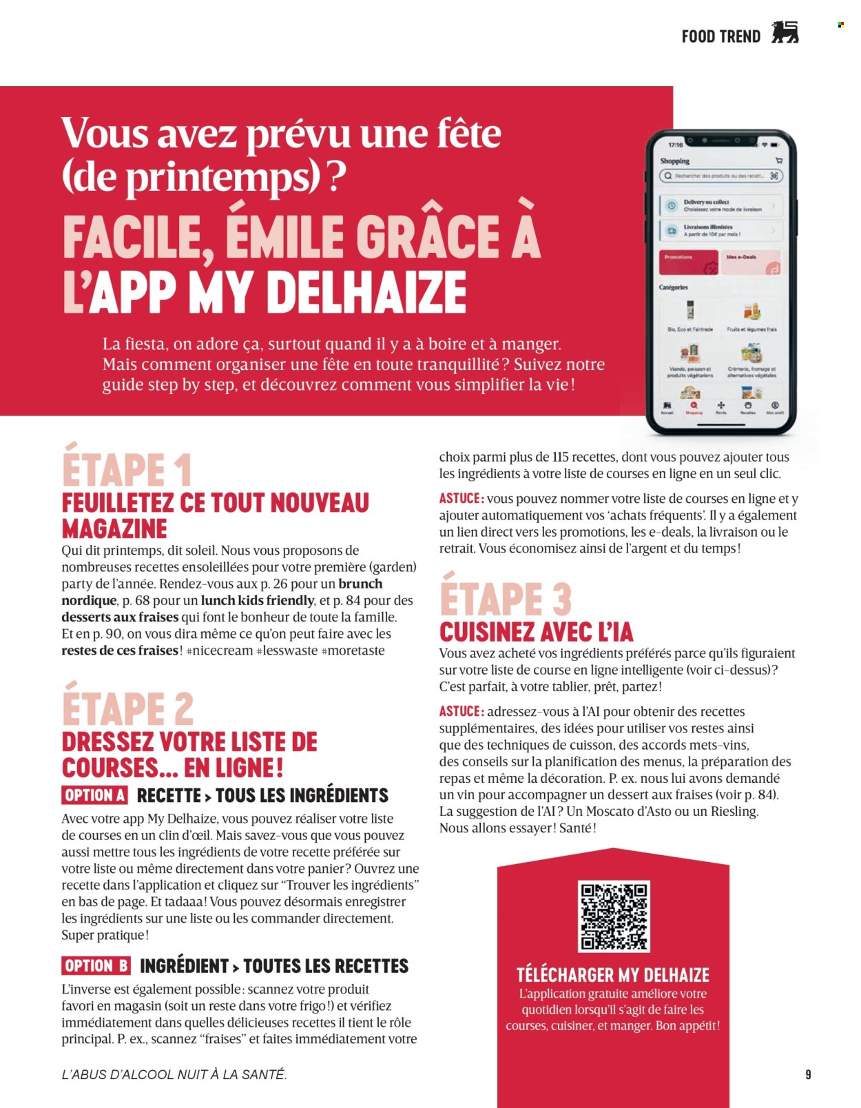Delhaize-aanbieding. Pagina 1