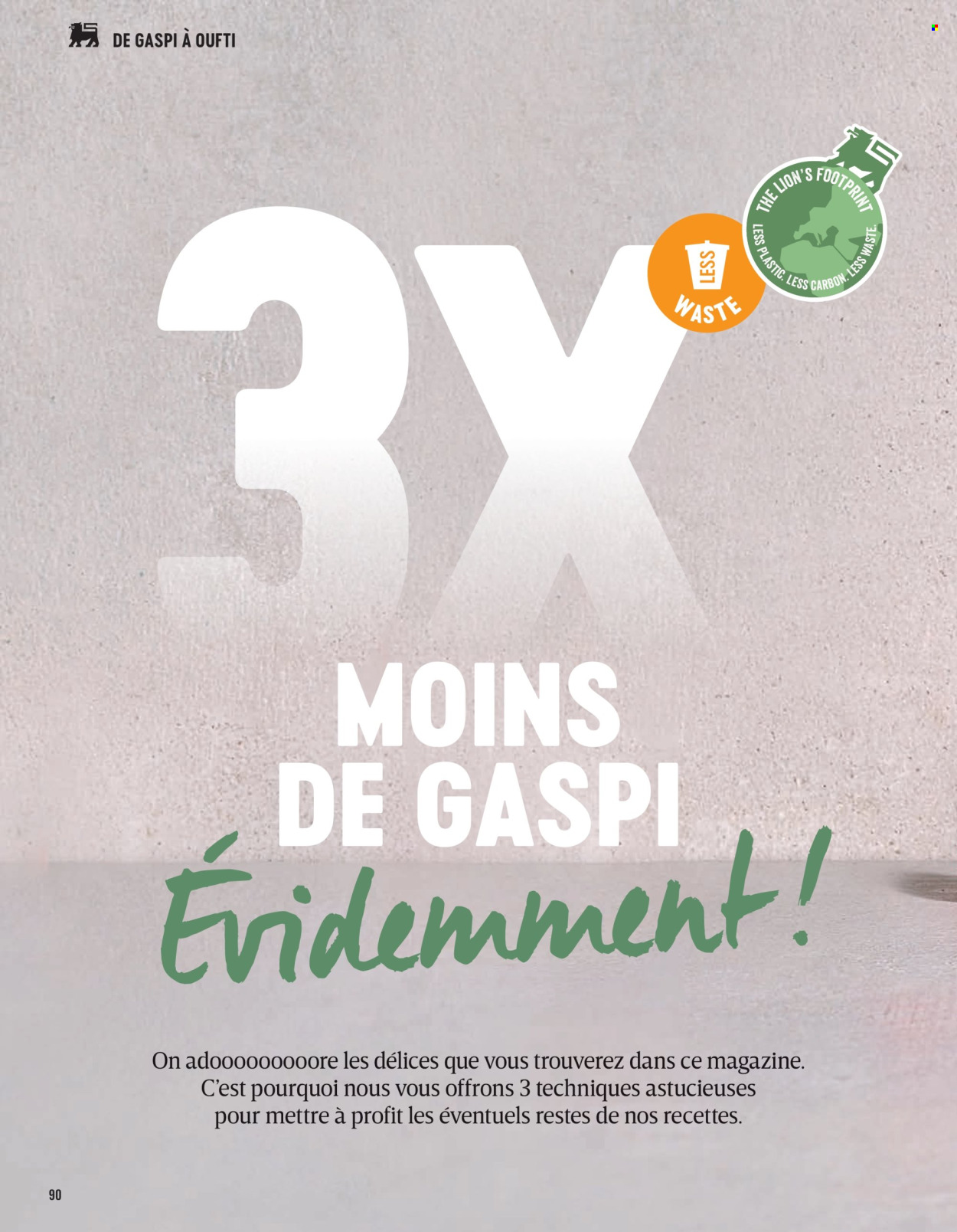 Delhaize-aanbieding. Pagina 1
