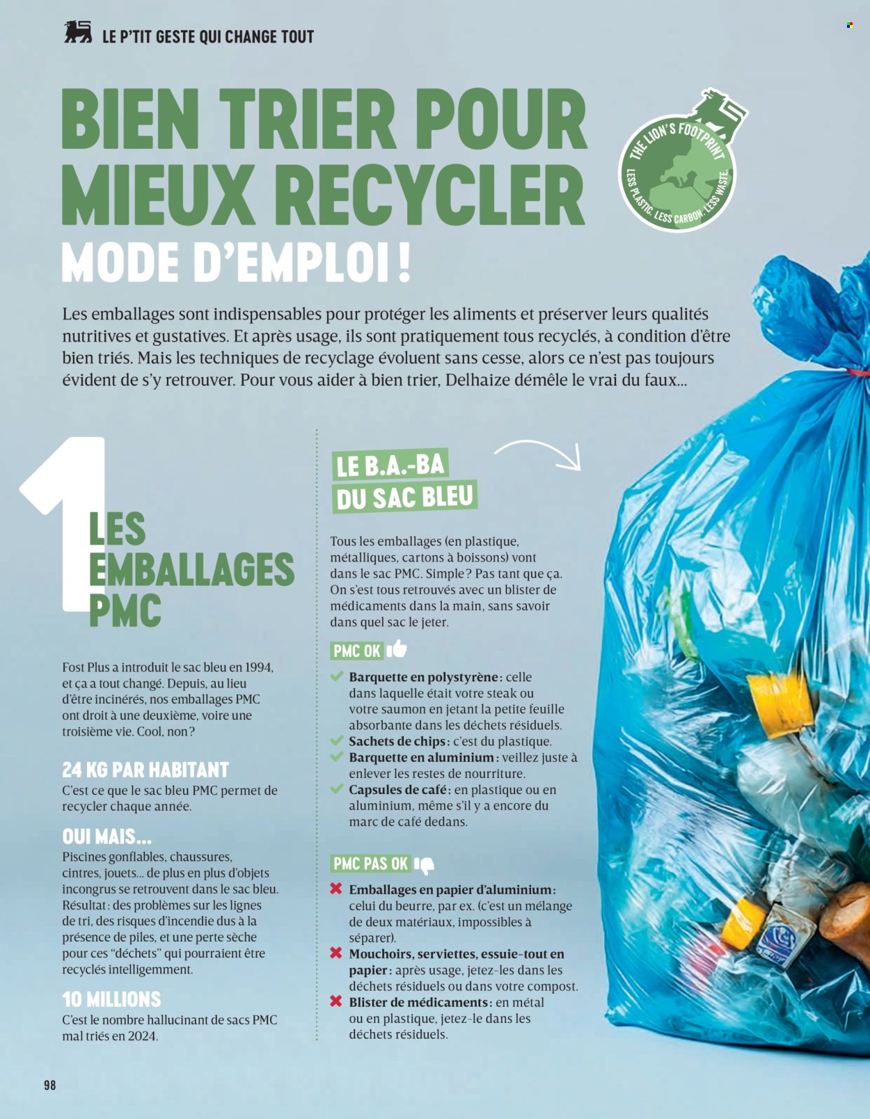 Delhaize-aanbieding. Pagina 1
