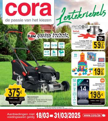 Cora-aanbieding - 18/03/2025 - 31/03/2025.