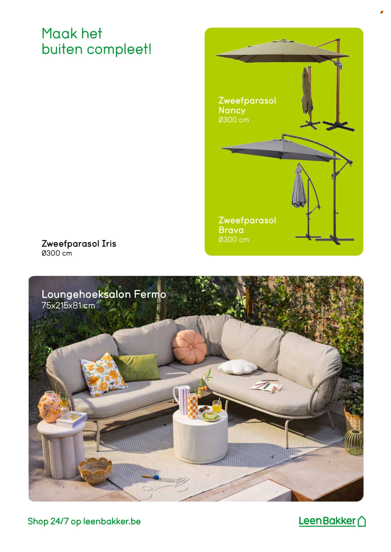 Leen Bakker-aanbieding. Pagina 1