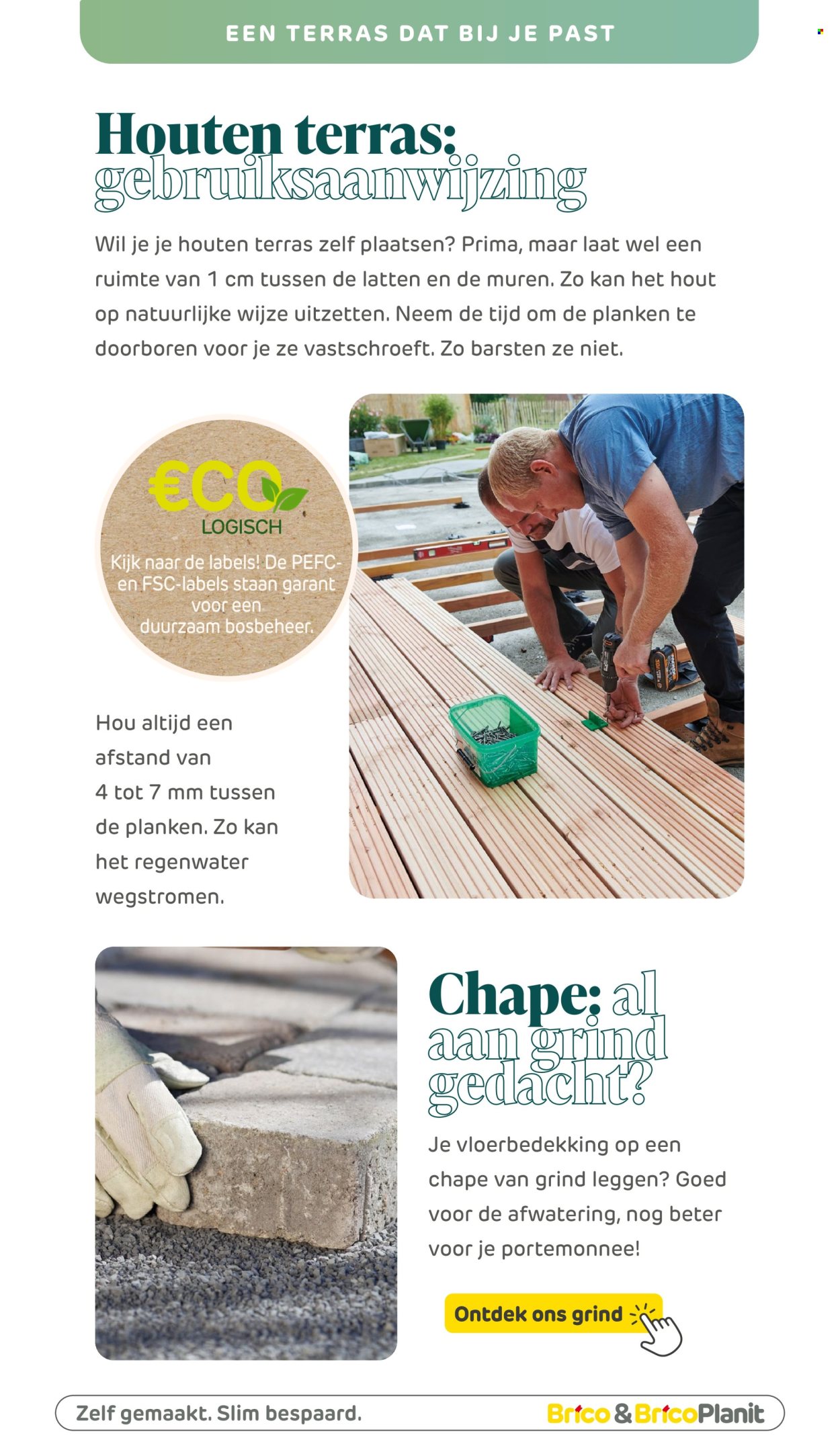 Brico-aanbieding. Pagina 1