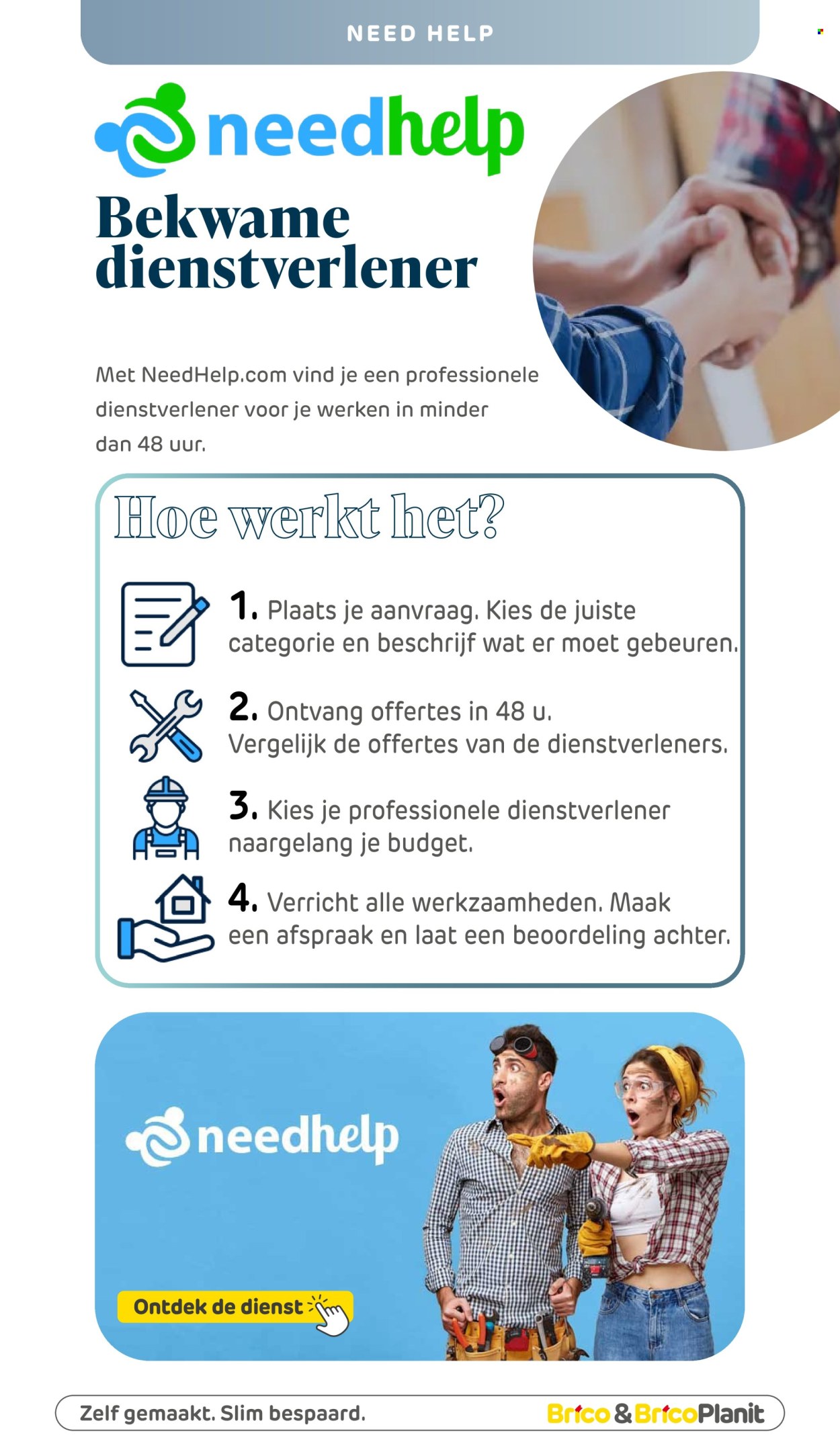 Brico-aanbieding. Pagina 1