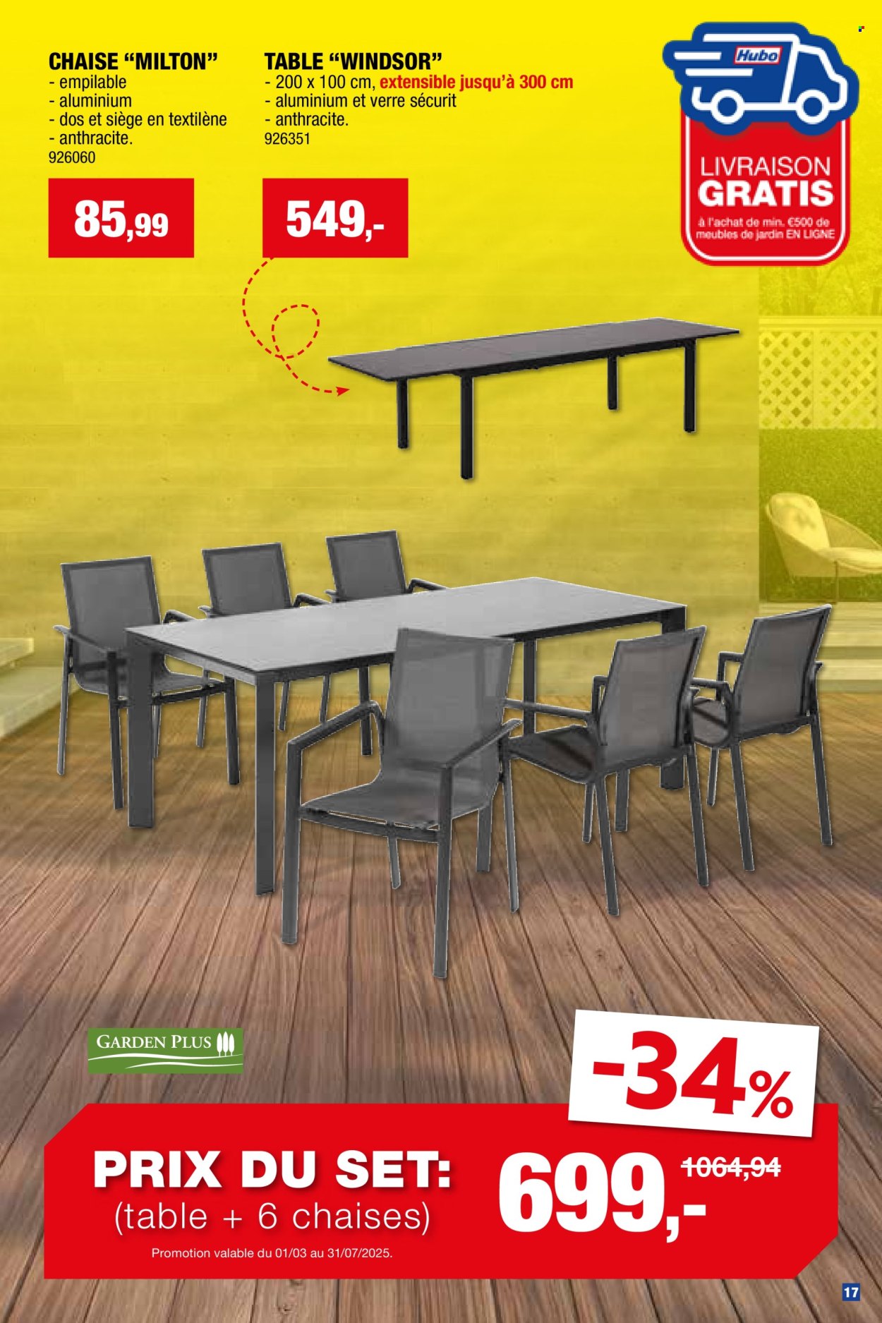 Hubo-aanbieding - 26/03/2025 - 31/07/2025. Pagina 1