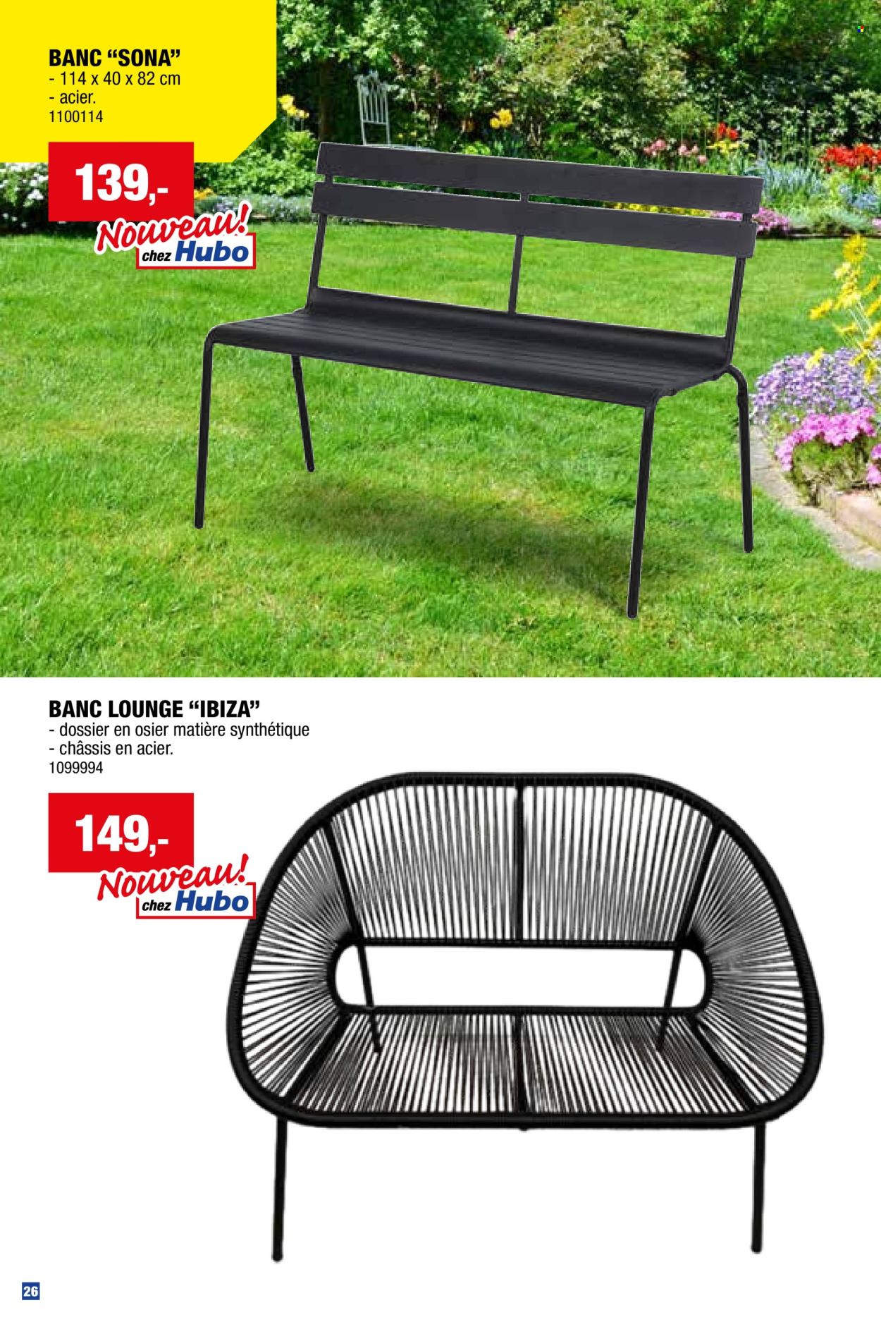 Hubo-aanbieding - 26/03/2025 - 31/07/2025. Pagina 1