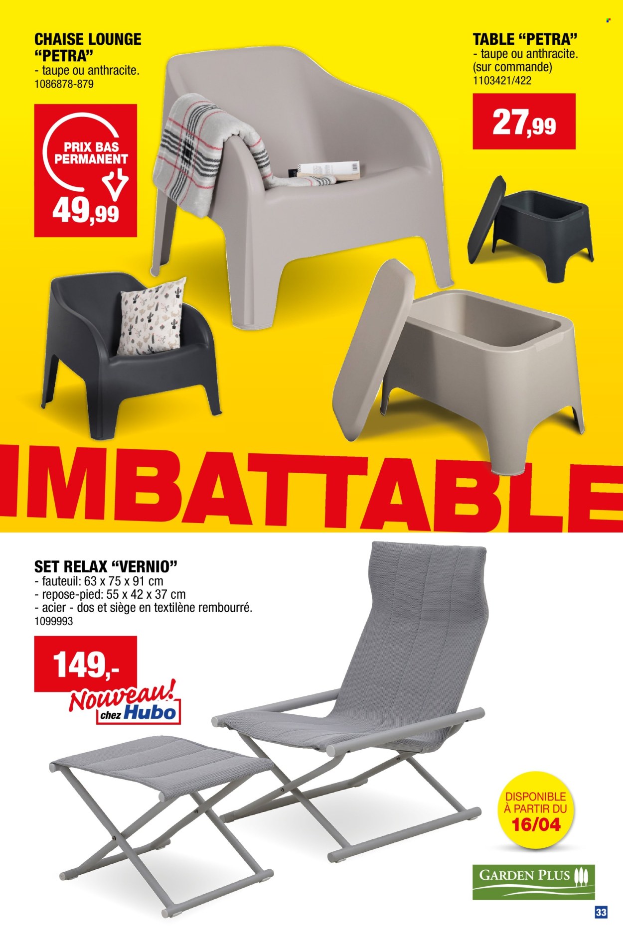 Hubo-aanbieding - 26/03/2025 - 31/07/2025. Pagina 1