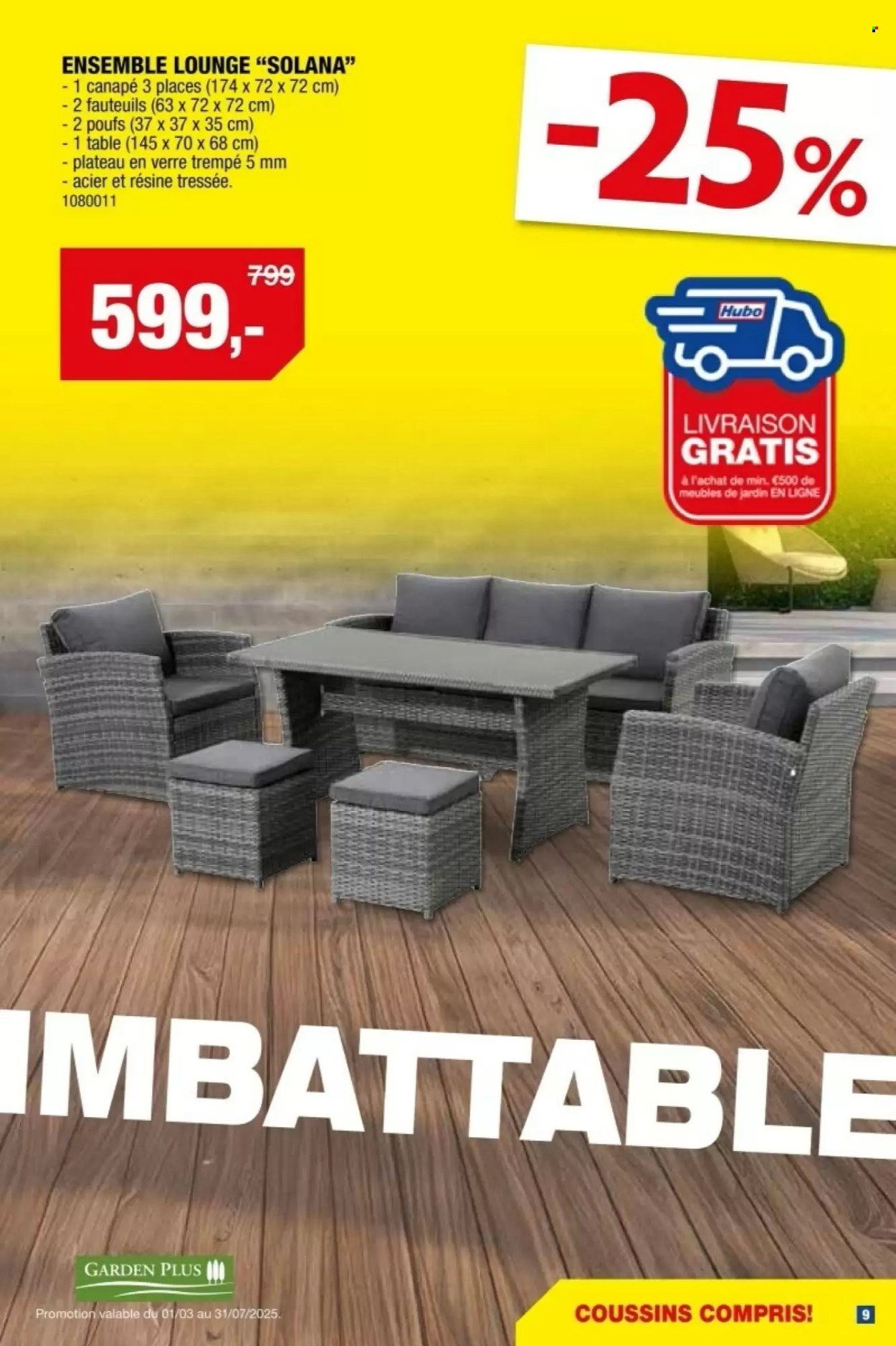 Hubo-aanbieding - 26/03/2025 - 31/07/2025. Pagina 1