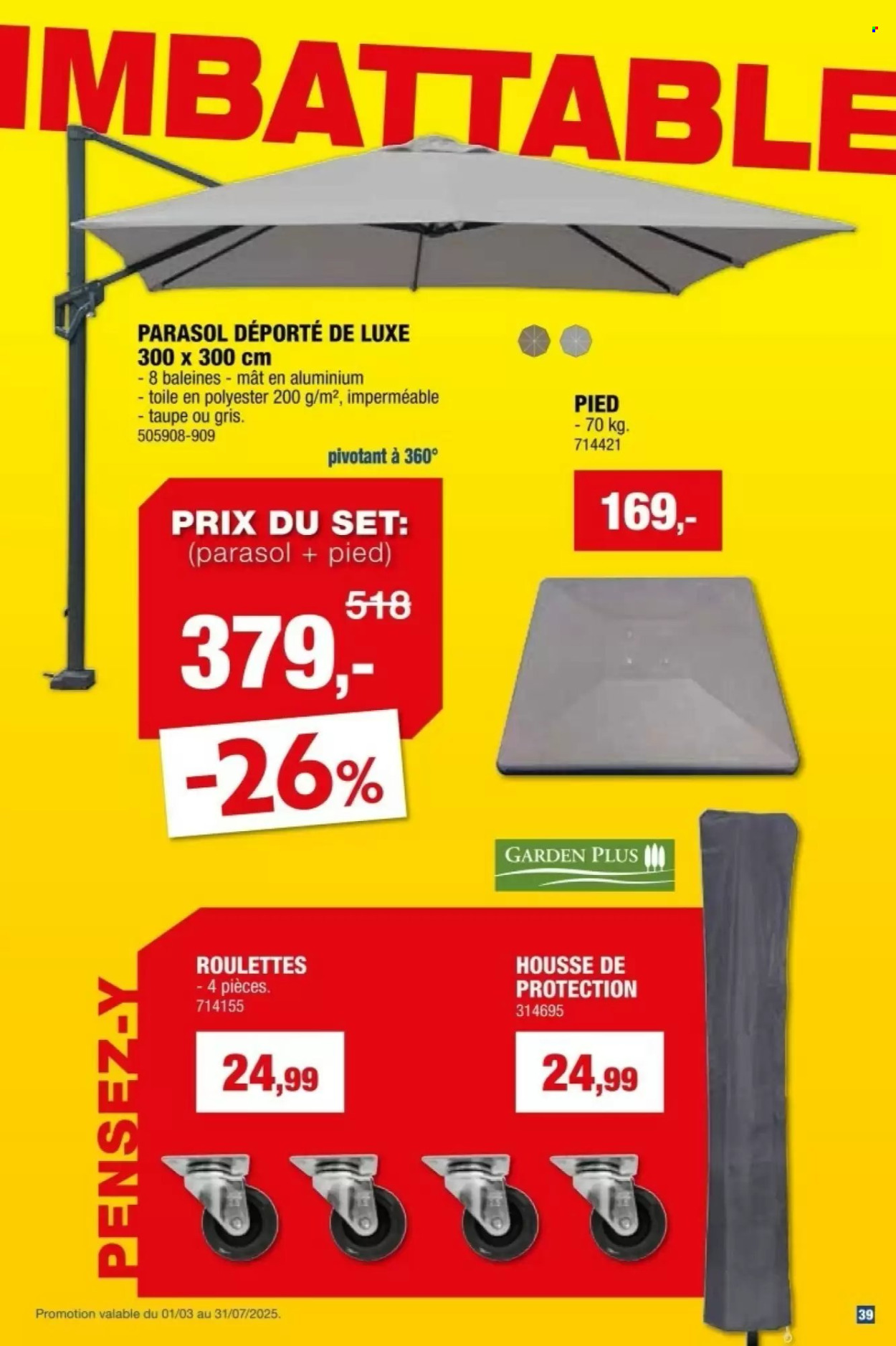 Hubo-aanbieding - 26/03/2025 - 31/07/2025. Pagina 1