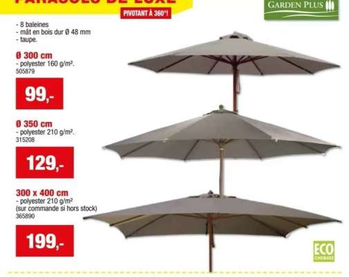 Garden Plus Parasol