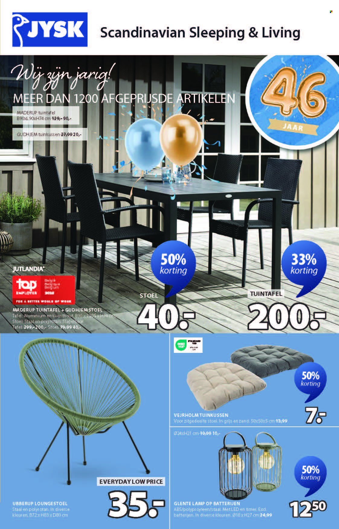 JYSK-aanbieding - 14/04/2025 - 18/05/2025. Pagina 1